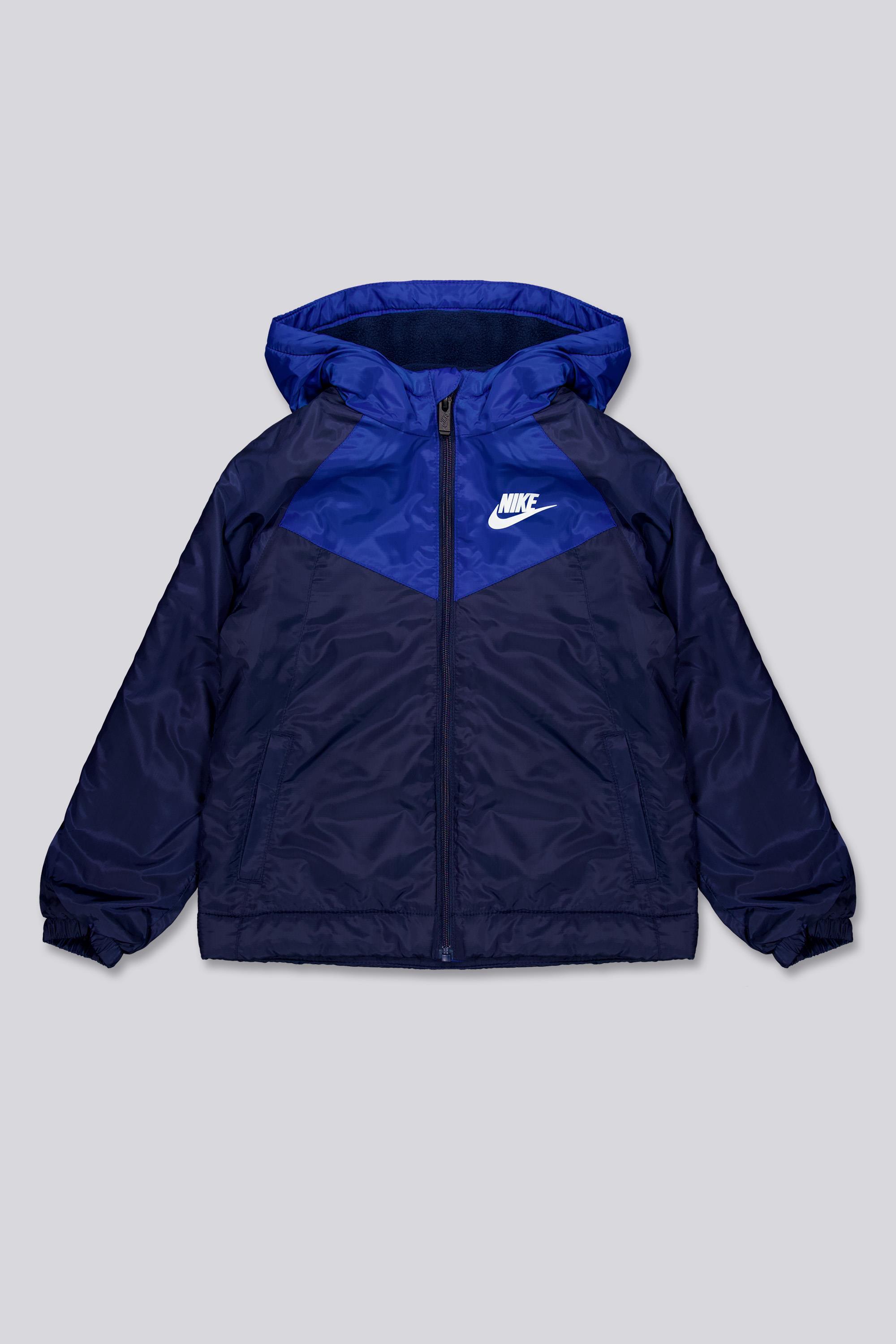 Parka Nike - Azul - Chaqueta Felpa Niño talla 3/4