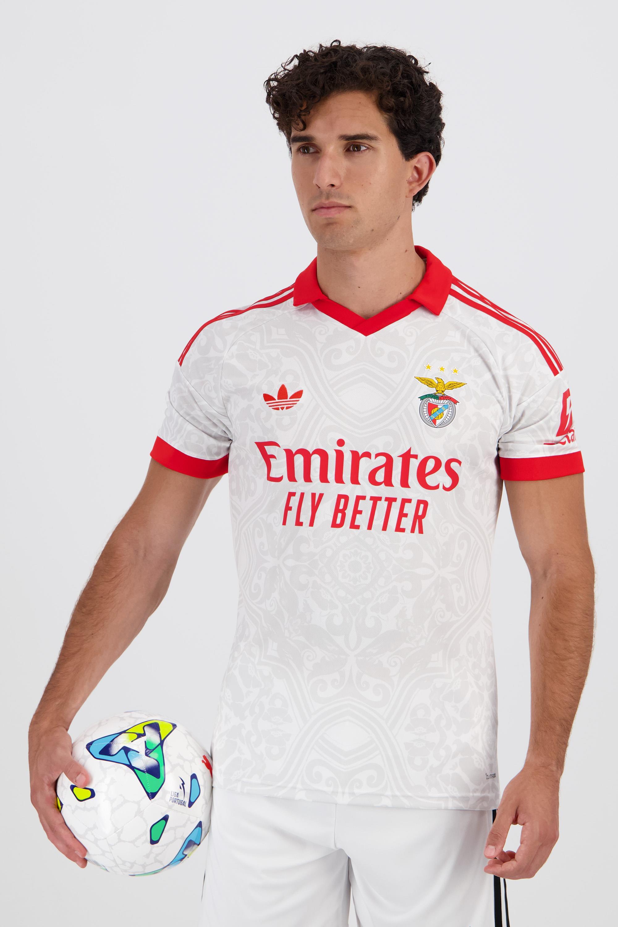 2ª Camiseta SL Benfica 26/27 Hombre Blanca talla L