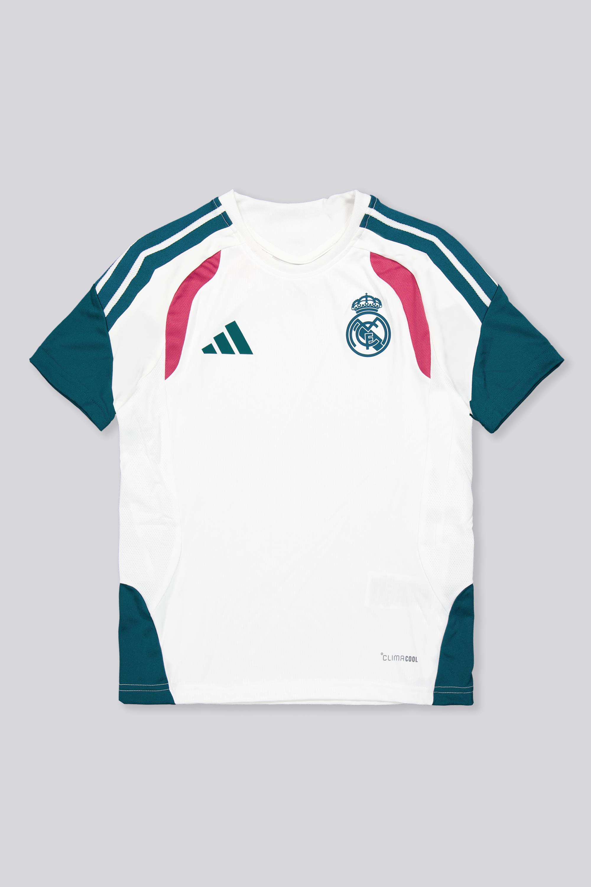 Camiseta Real Madrid CF 26/27 Entreno Junior Blanca talla 12