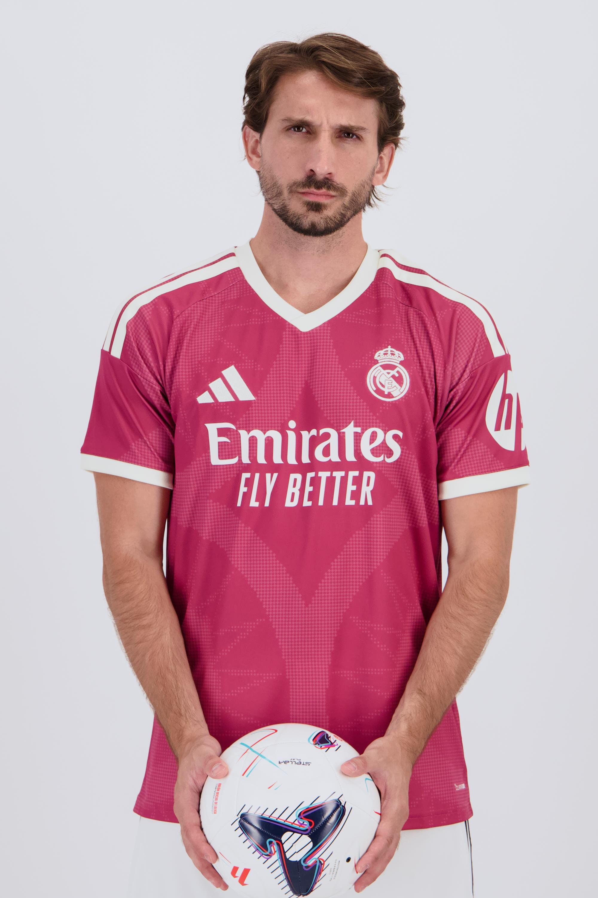 3ª Camiseta Real Madrid 26/27 Hombre Rosa talla 2XL