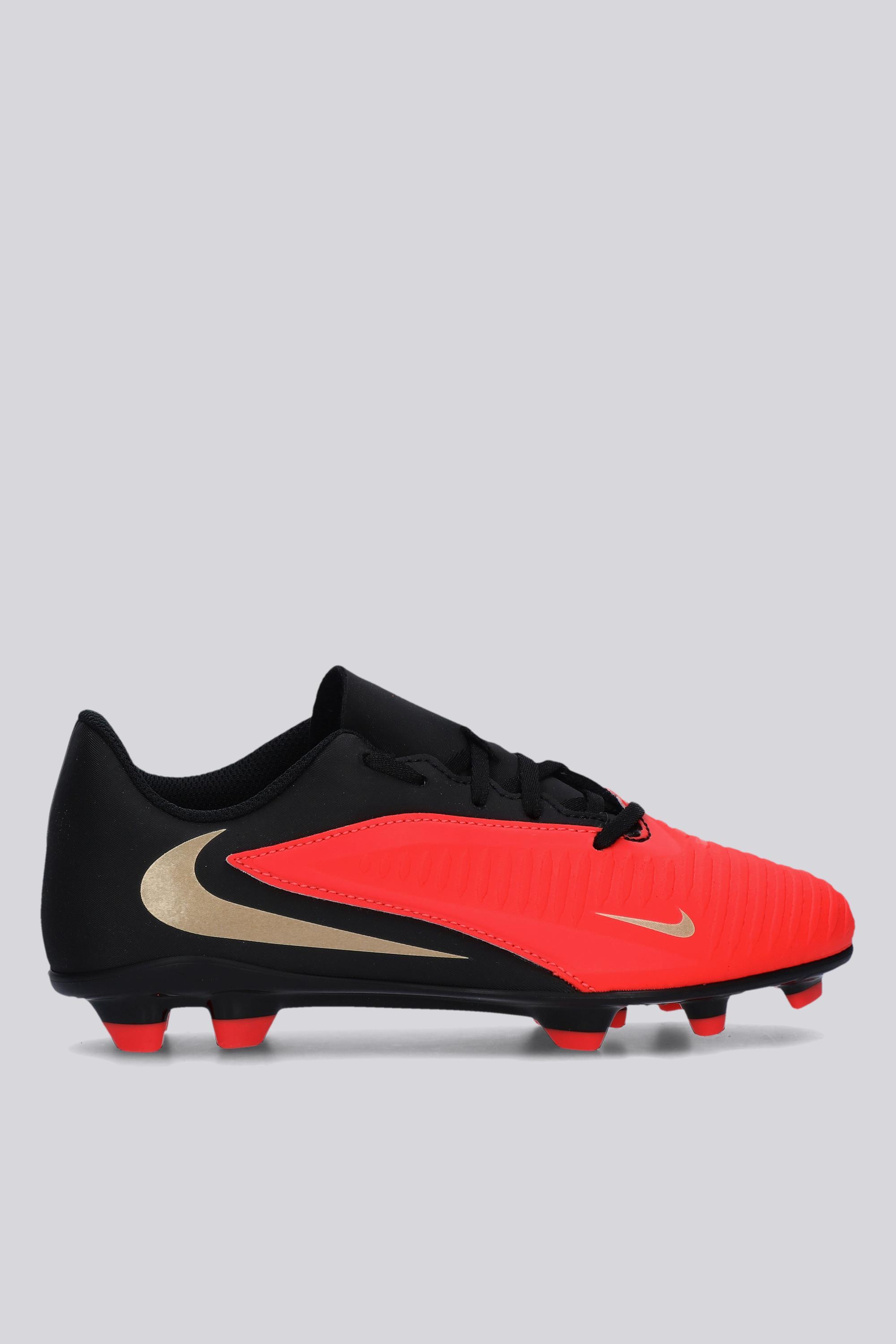Botas Fútbol JR Nike Phantom 6 Low Club MG Negras