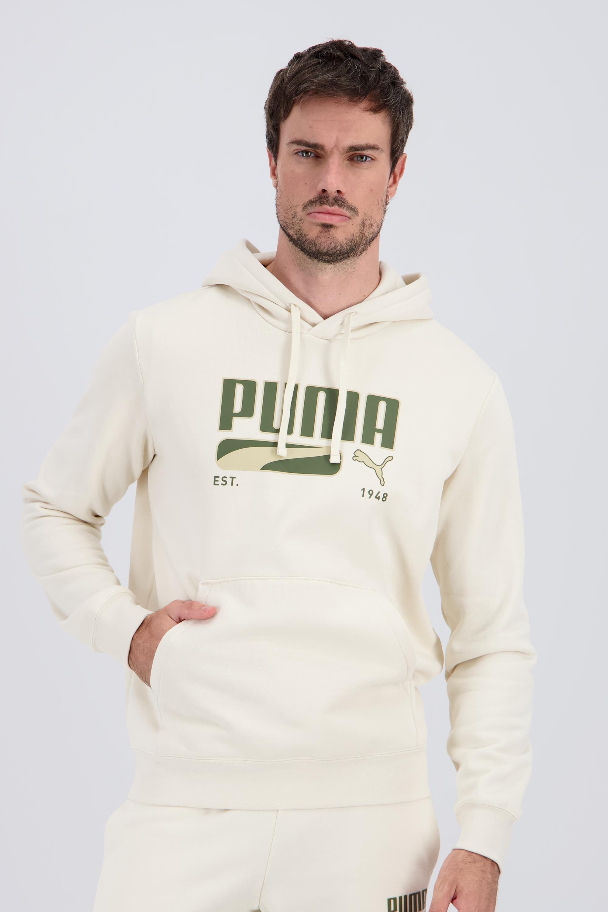 Puma Graphic - Arena - Sudadera Capucha Hombre talla 2XL