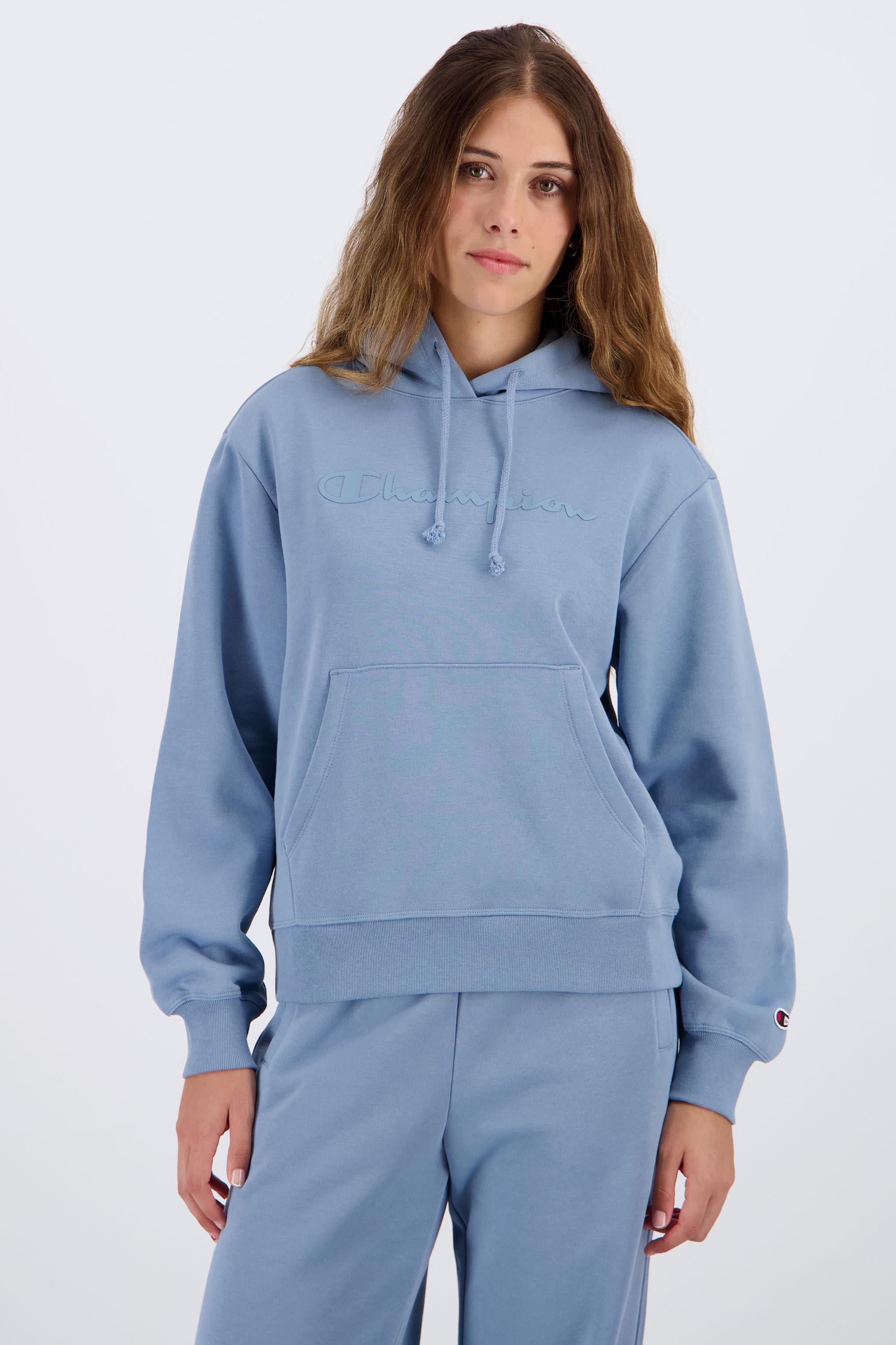 Sudadera Champion - Azul - Sudadera Capucha Mujer talla L