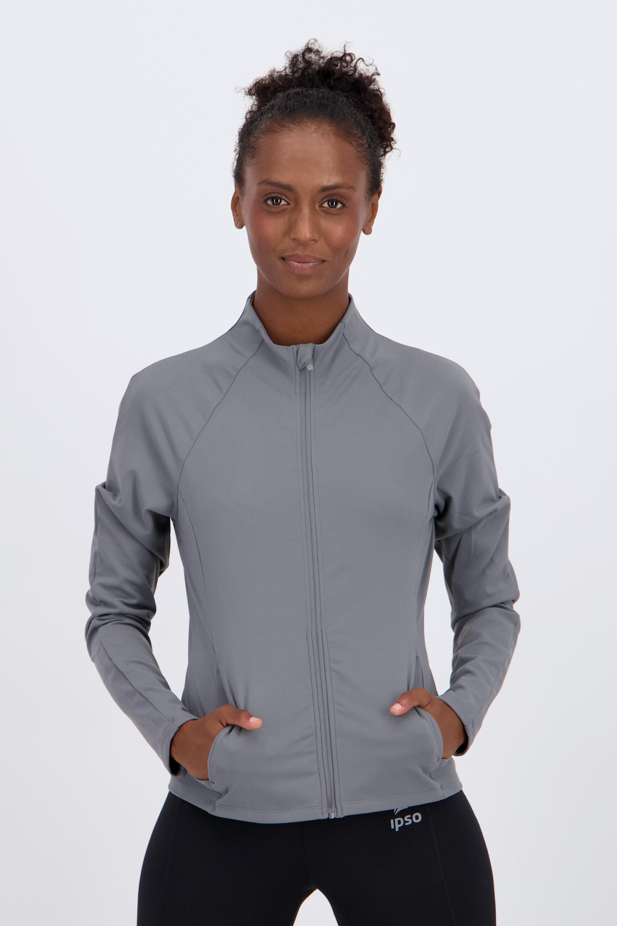 Athlecia Emarri - Morado - Sudadera Cremallera Mujer talla L