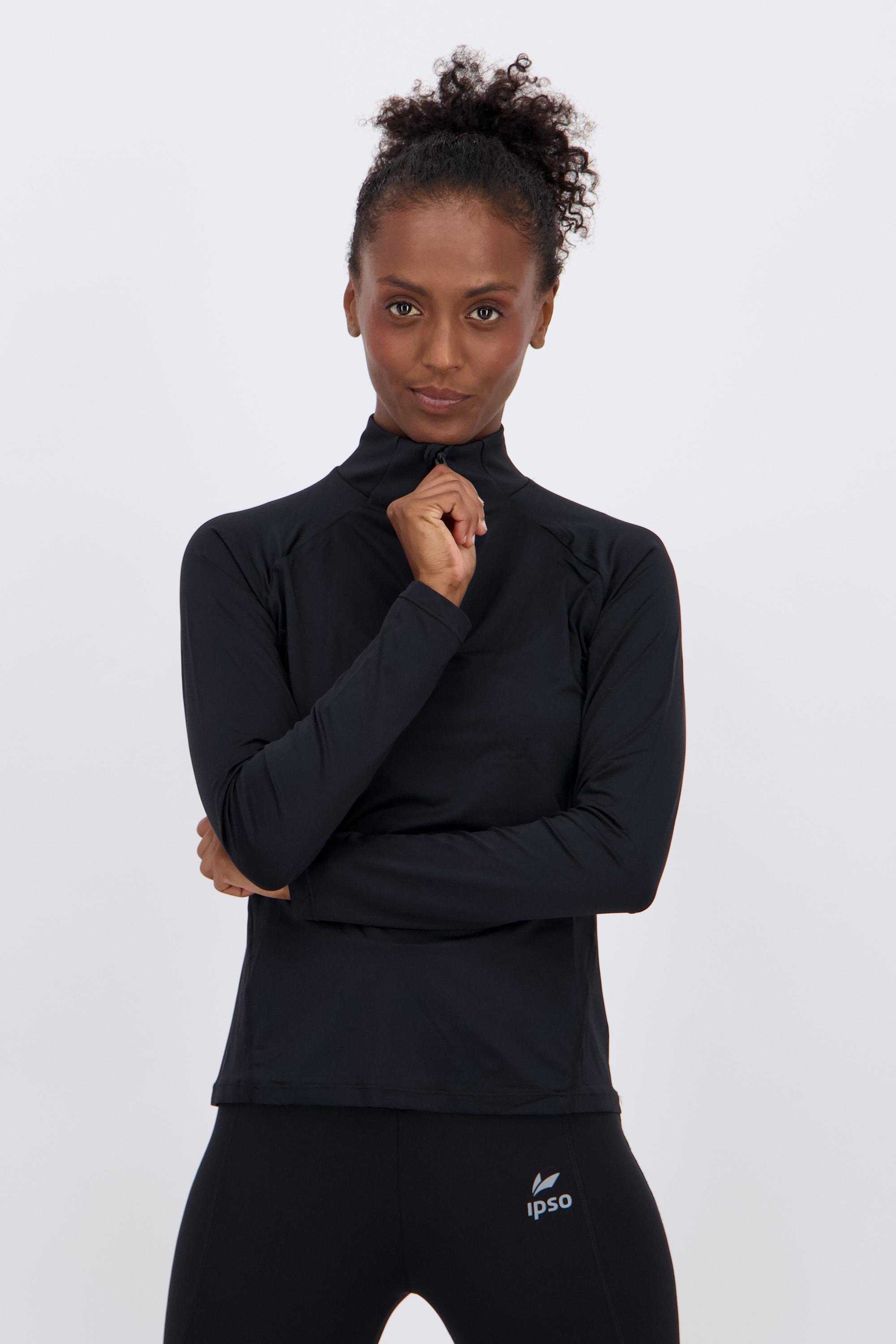 Athlecia Grina - Negro - Sudadera Fitness Mujer talla XL