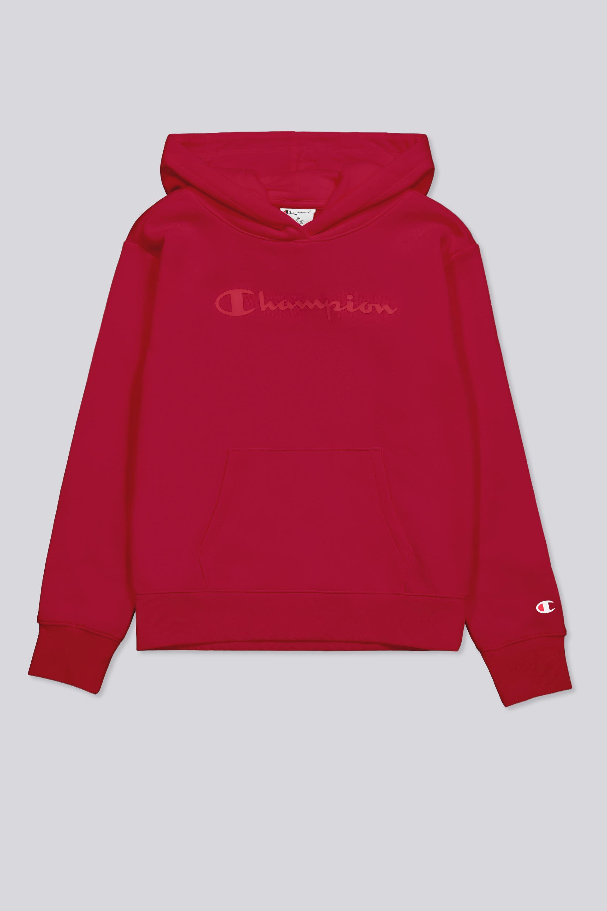 Sudadera Capucha Champion - Rojo - Sudadera Niño talla 12