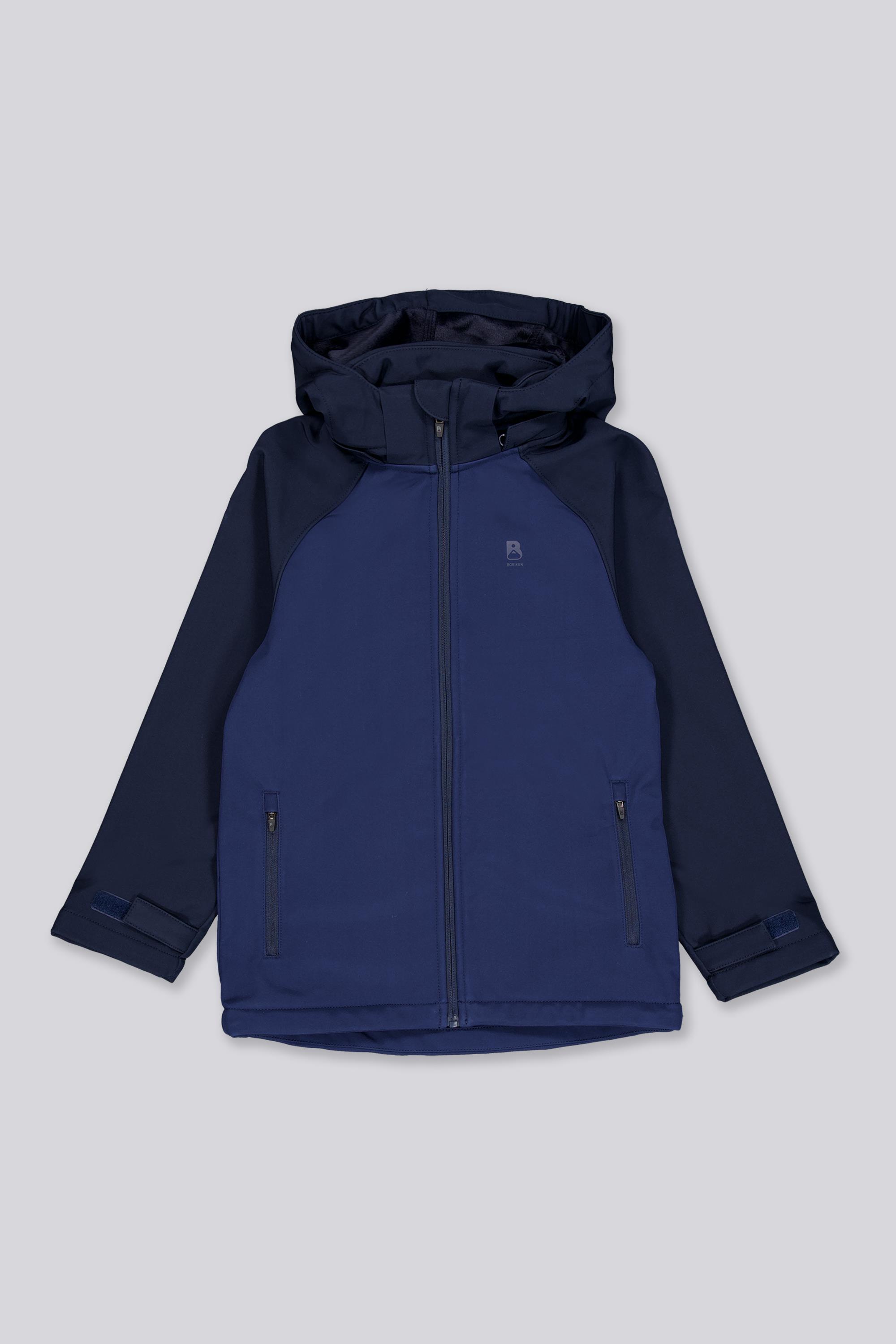Softshell Boriken - Azul - Chaqueta Capucha Niño talla 6