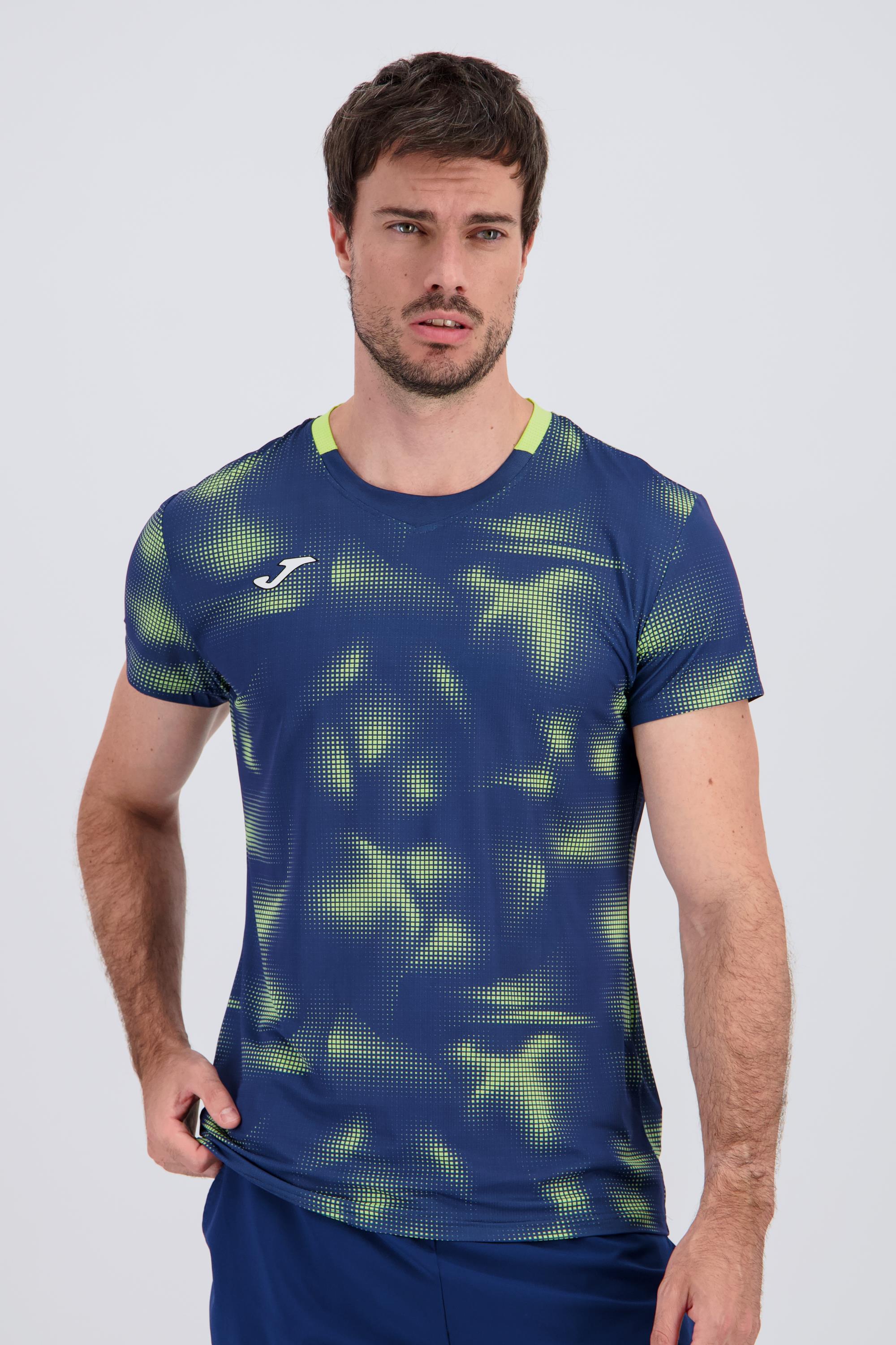 Camiseta Joma - Azul - Camiseta Tenis Hombre talla S