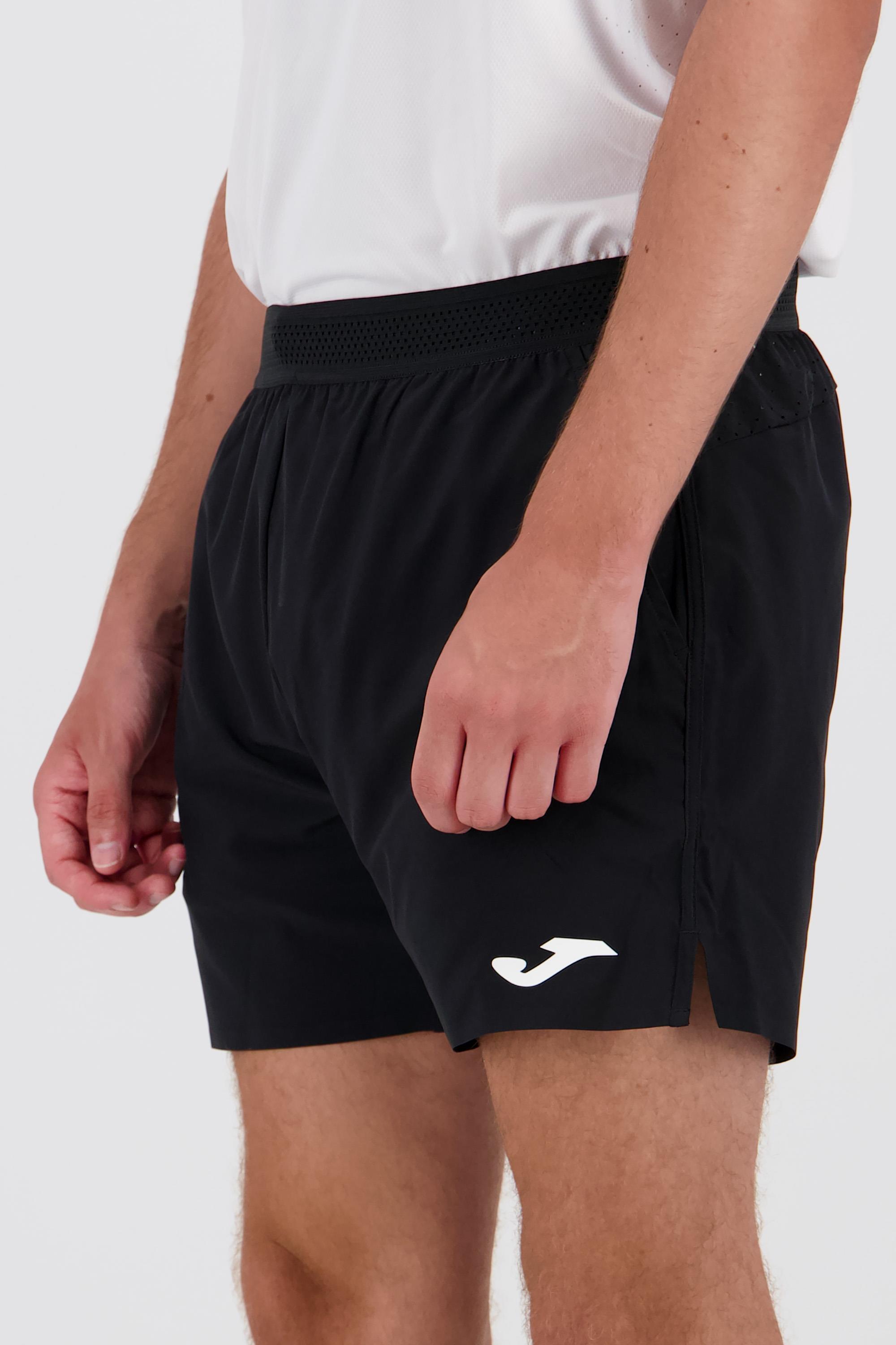 Pantalón Corto Joma - Negro - Pantalón Tenis Hombre talla L