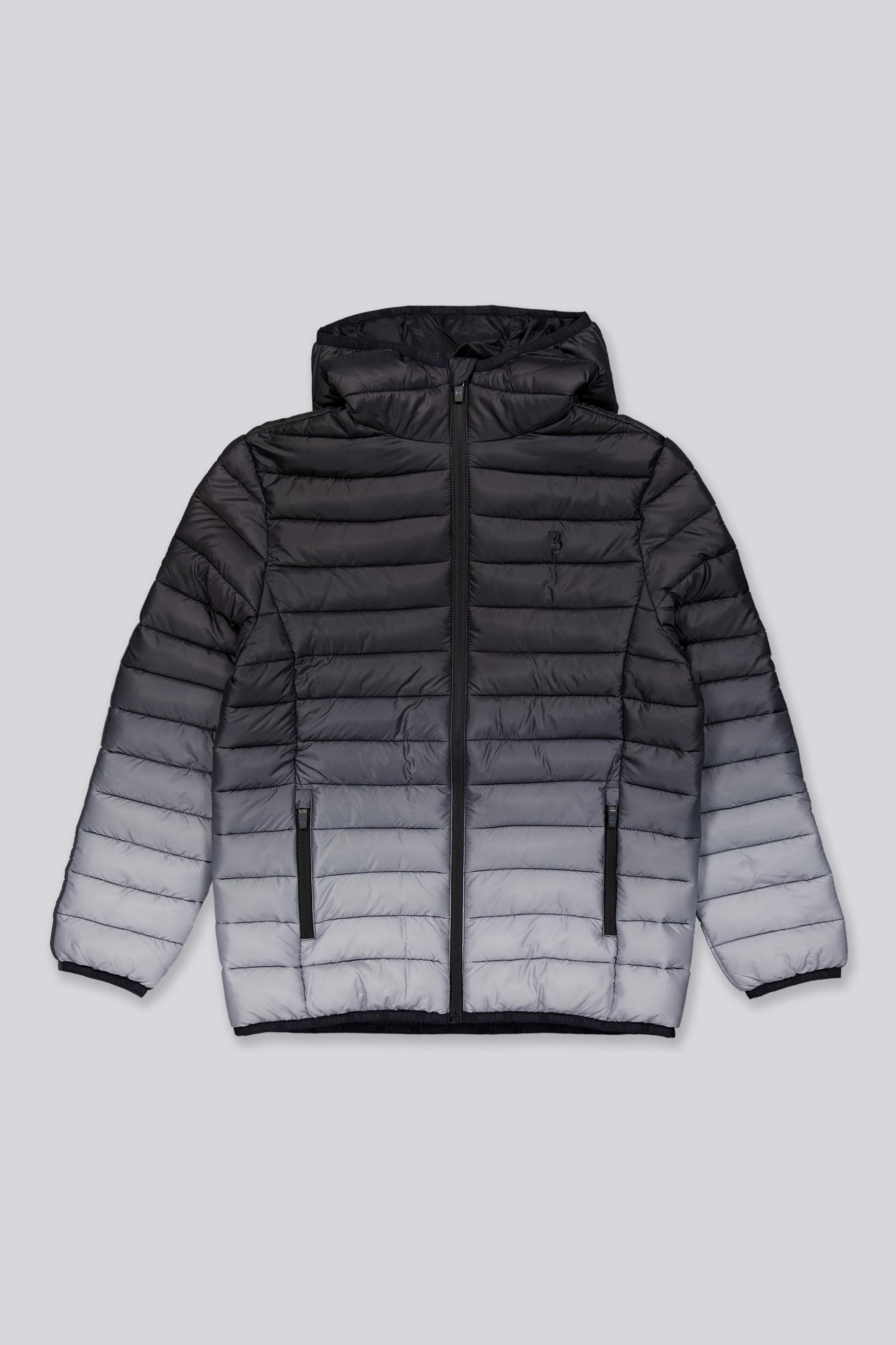 Anorak Boriken - Negro - Chaqueta Acolchada Niño talla 10