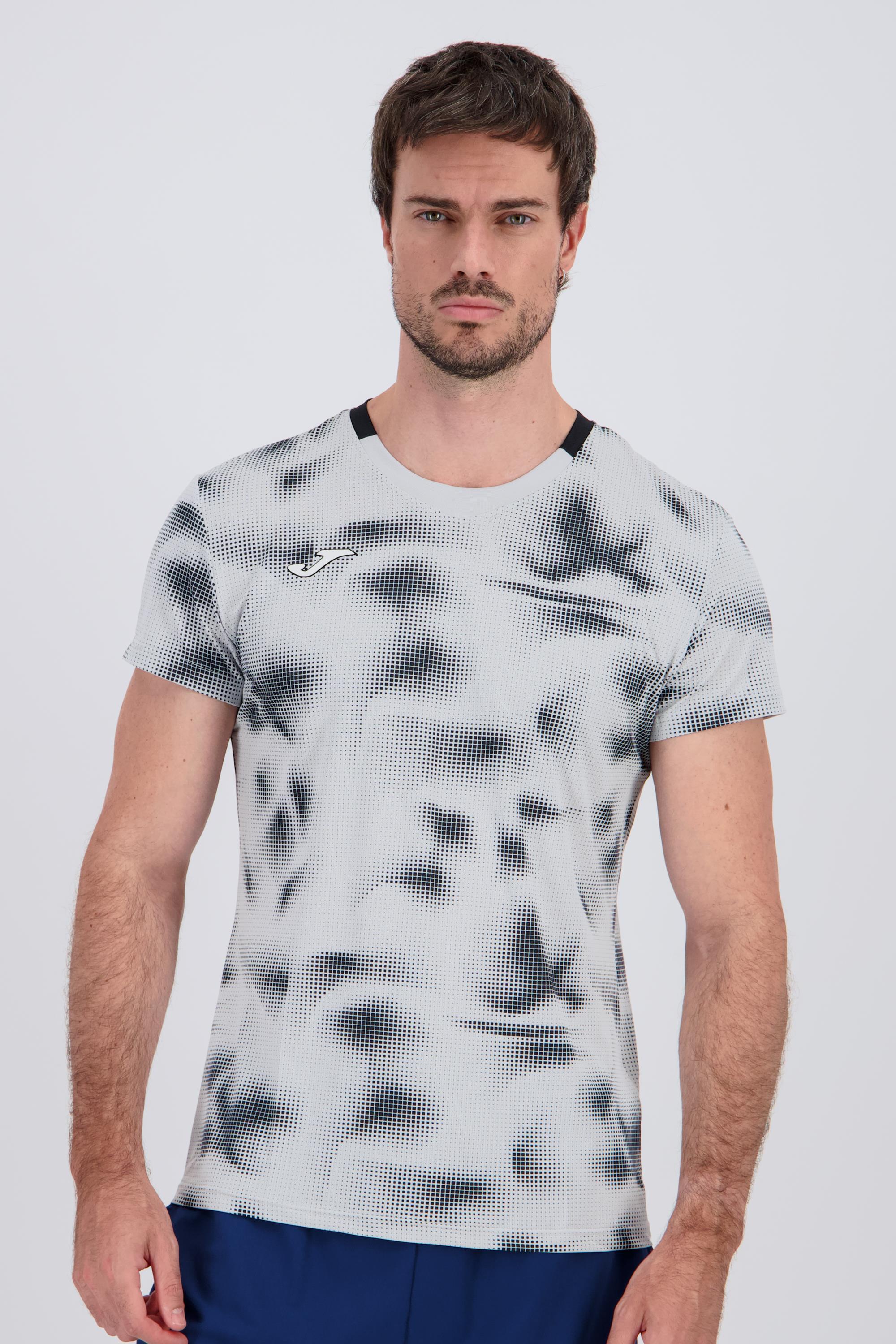Camiseta Joma - Gris - Camiseta Tenis Hombre talla M
