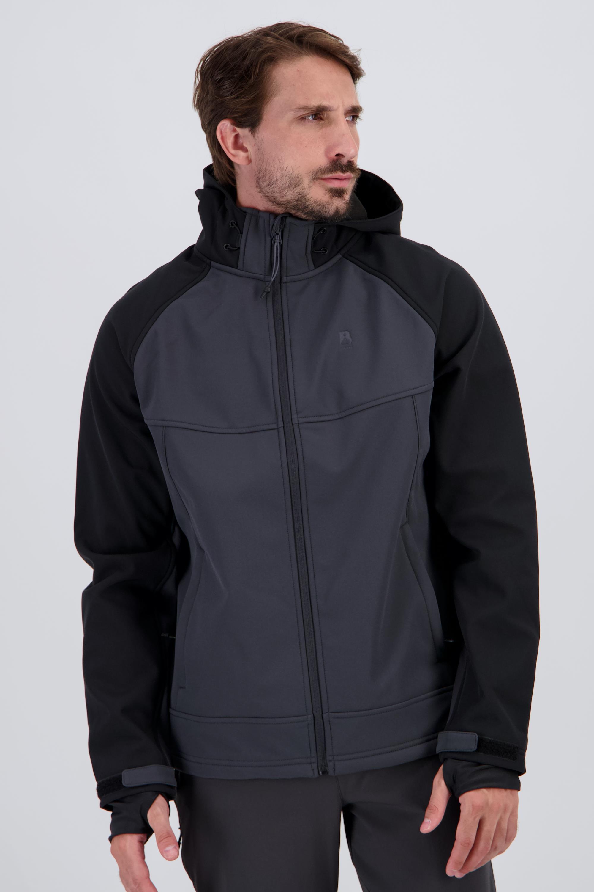 Softshell Boriken - Negro - Chaqueta Hombre talla L