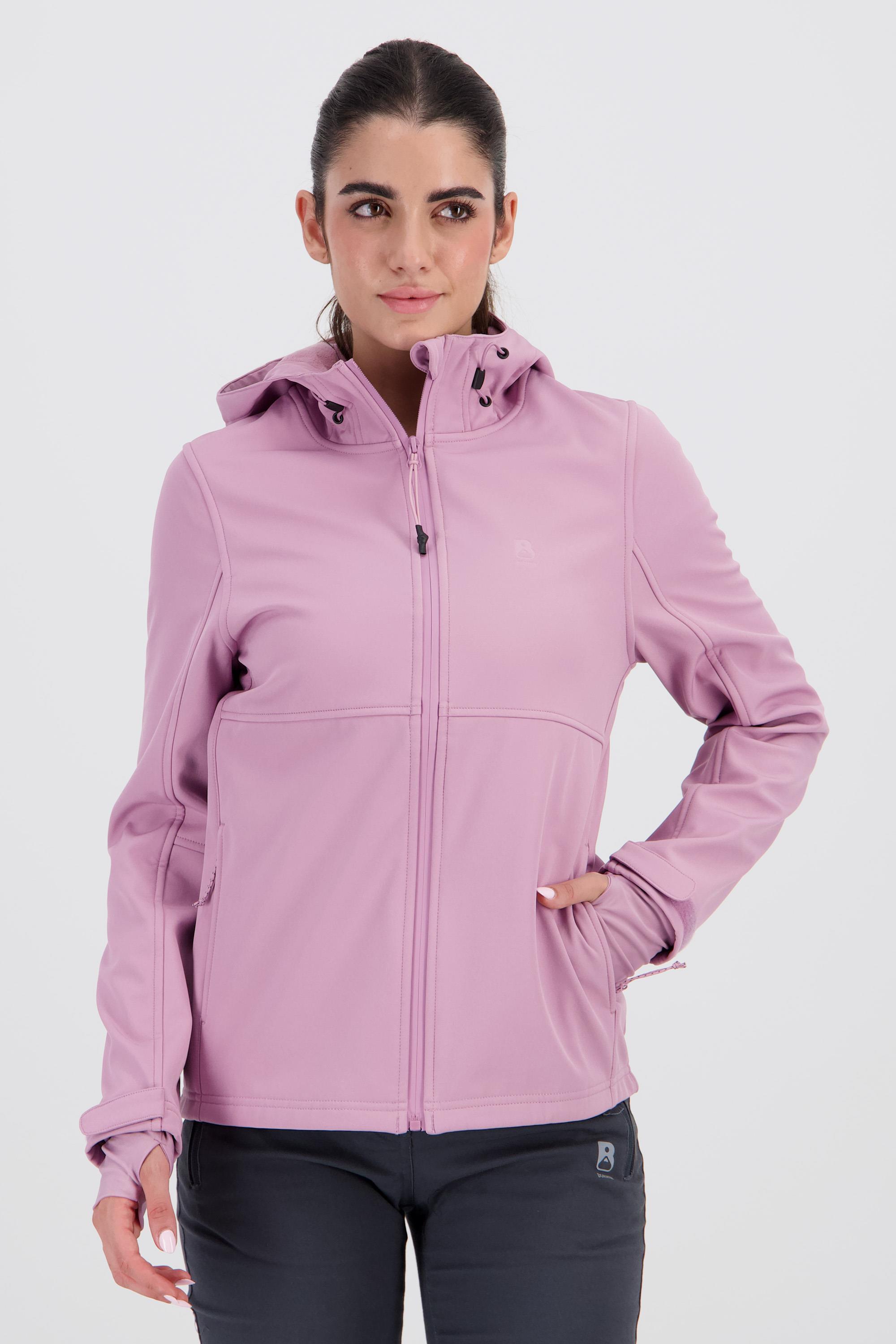 Softshell Boriken - Rosa - Chaqueta Mujer talla XL