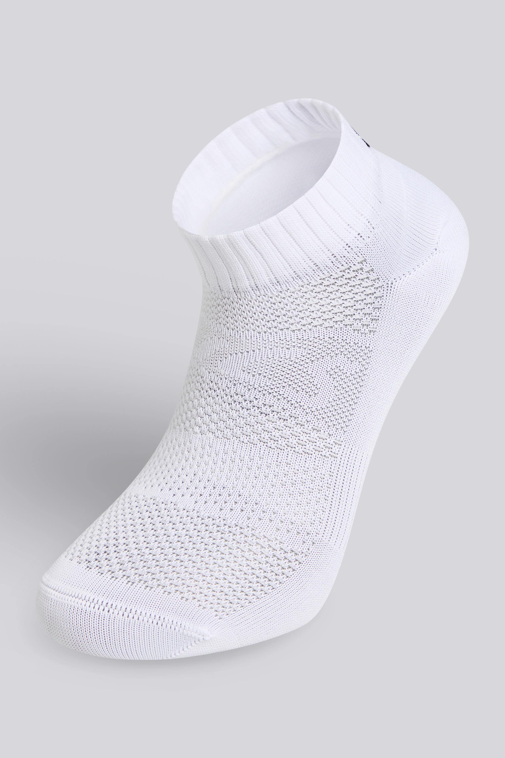 Calcetines Cortos Asics Pack 2 Running Blancos talla L