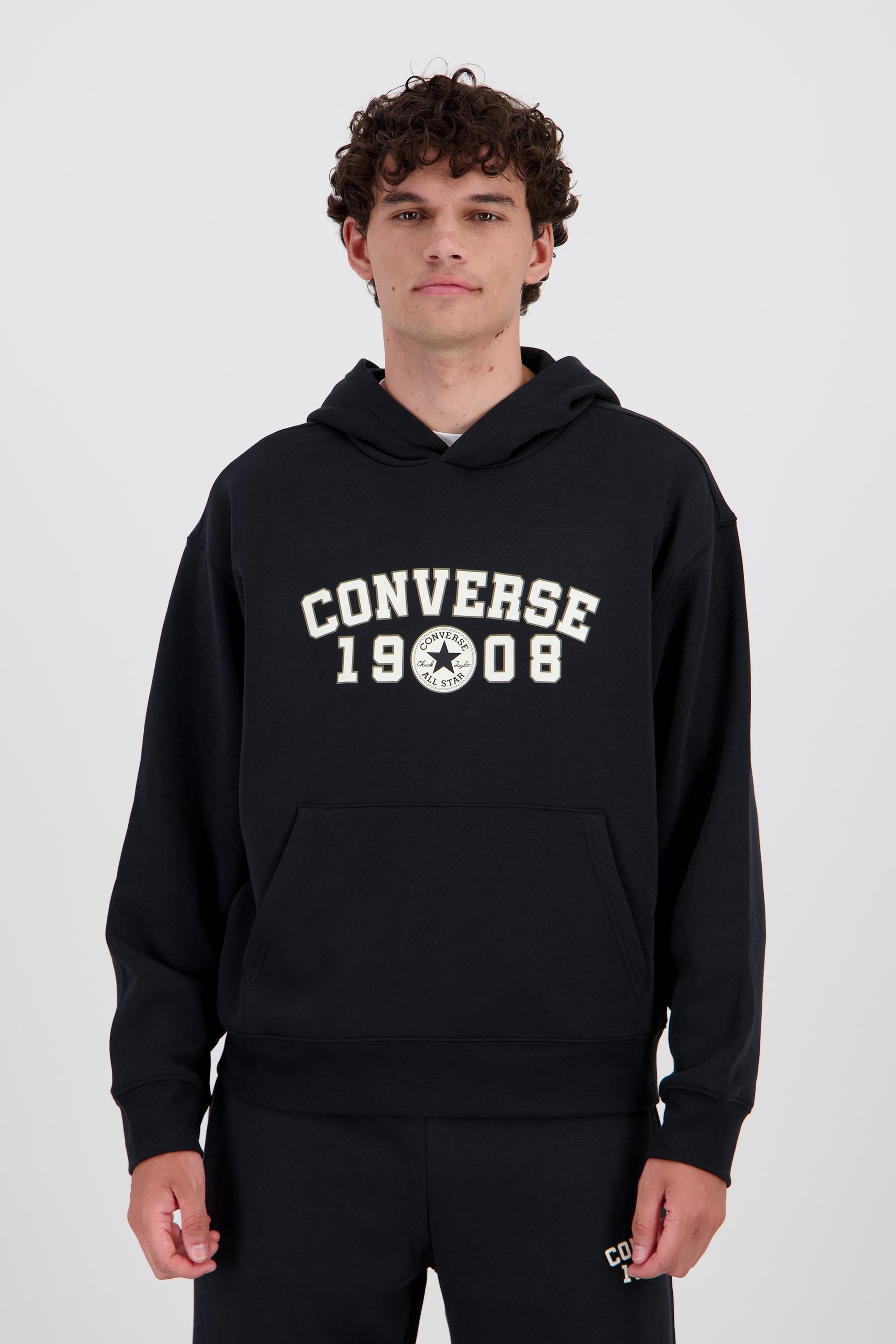 Converse Varsity Patch - Negro - Sudadera Hombre talla S