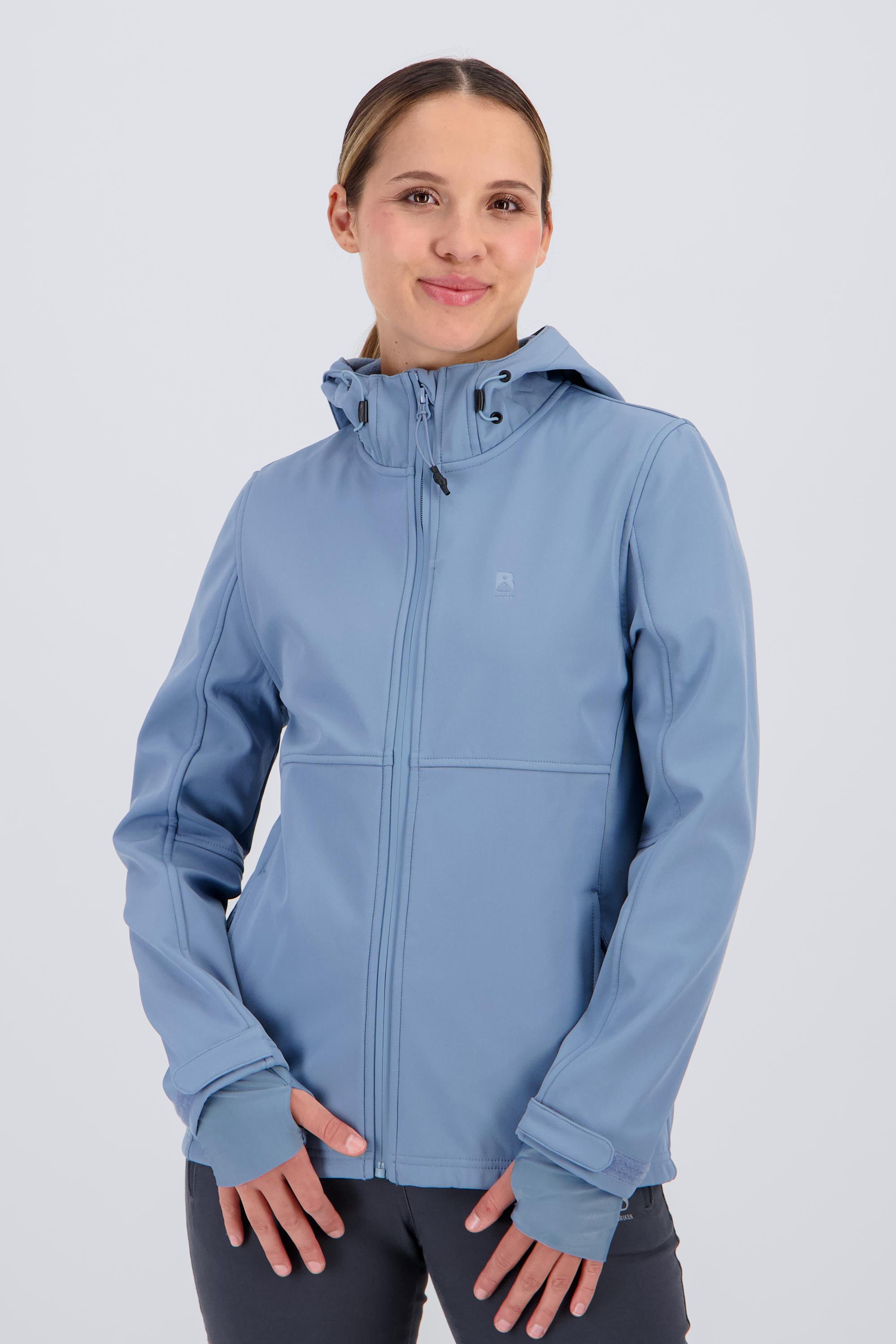 Softshell Boriken - Azul - Chaqueta Mujer talla 2XL