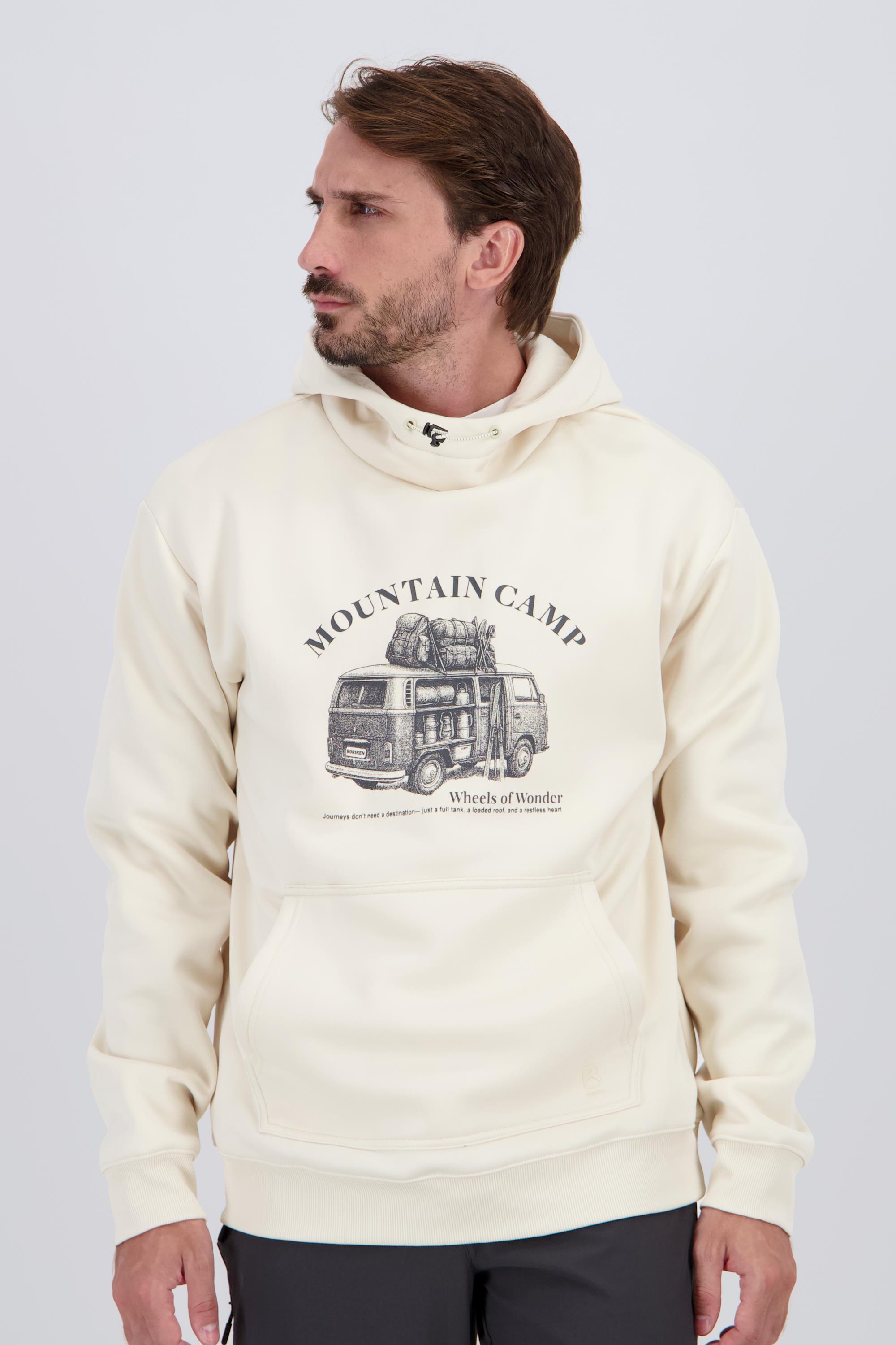 Sudadera Capucha Boriken - Blanco - Sudadera Hombre talla 2XL