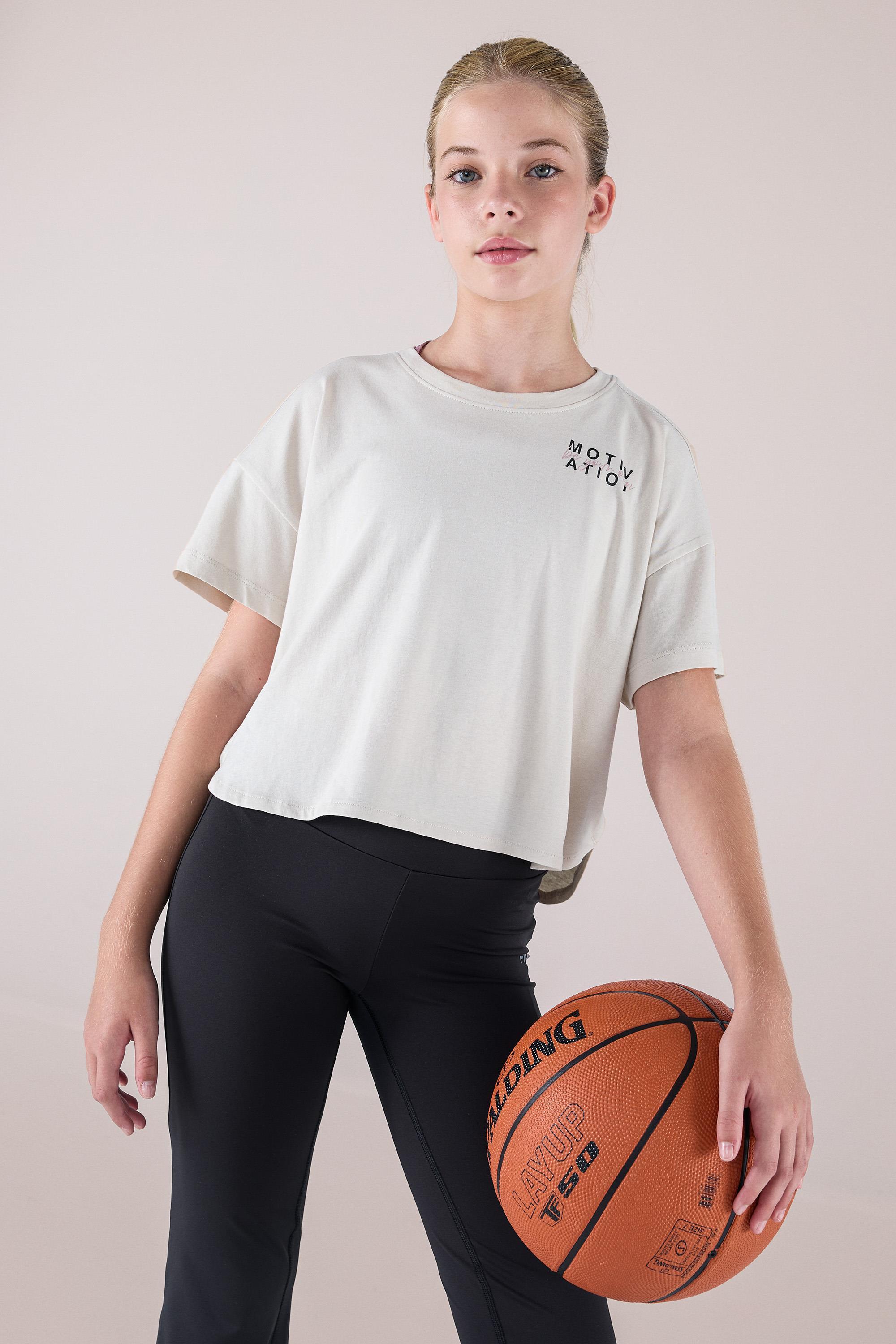 Fila Pink Animal - Marrón - Camiseta Algodón Niña talla 10