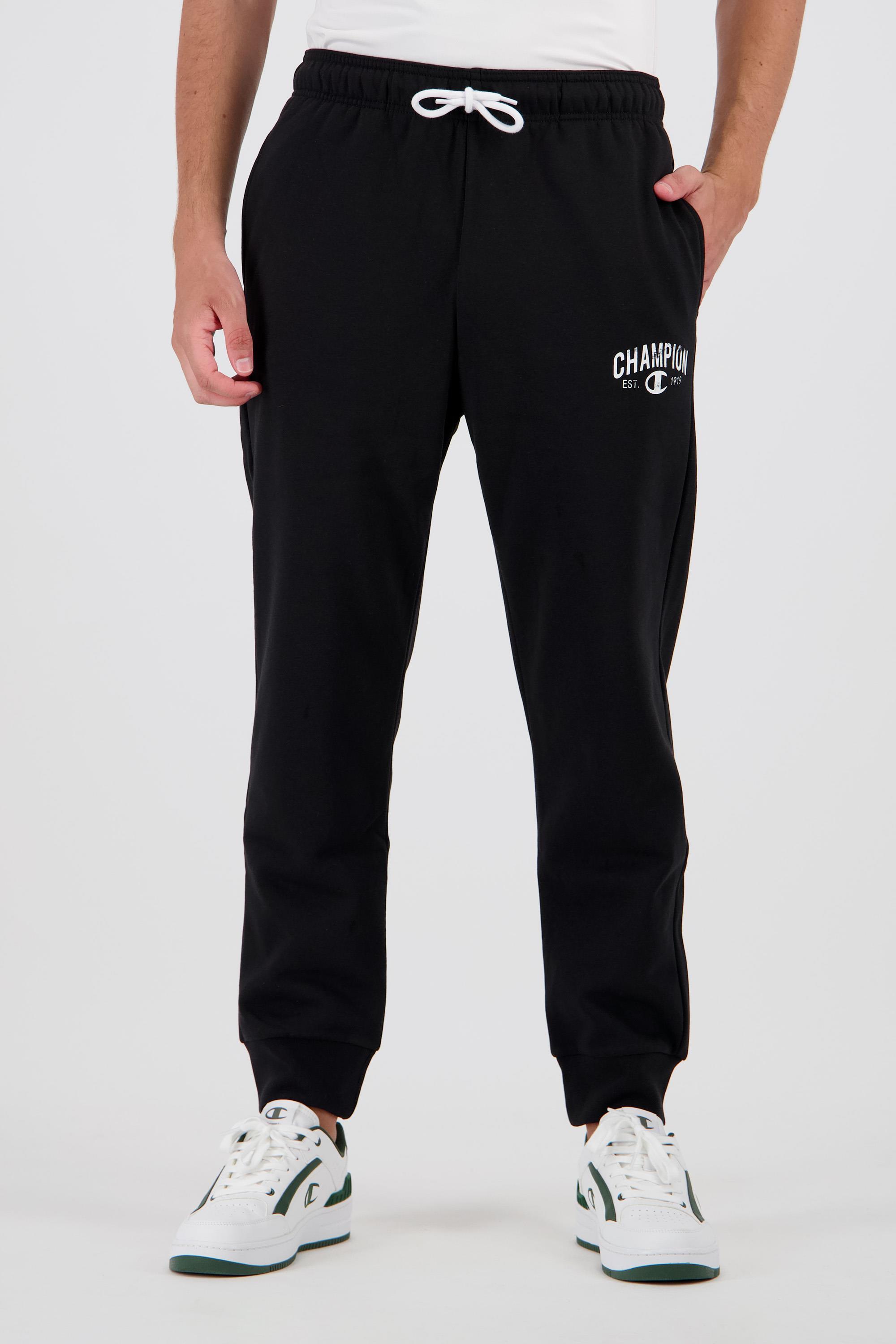 Pantalón Chándal Champion - Negro - Puño Hombre talla M