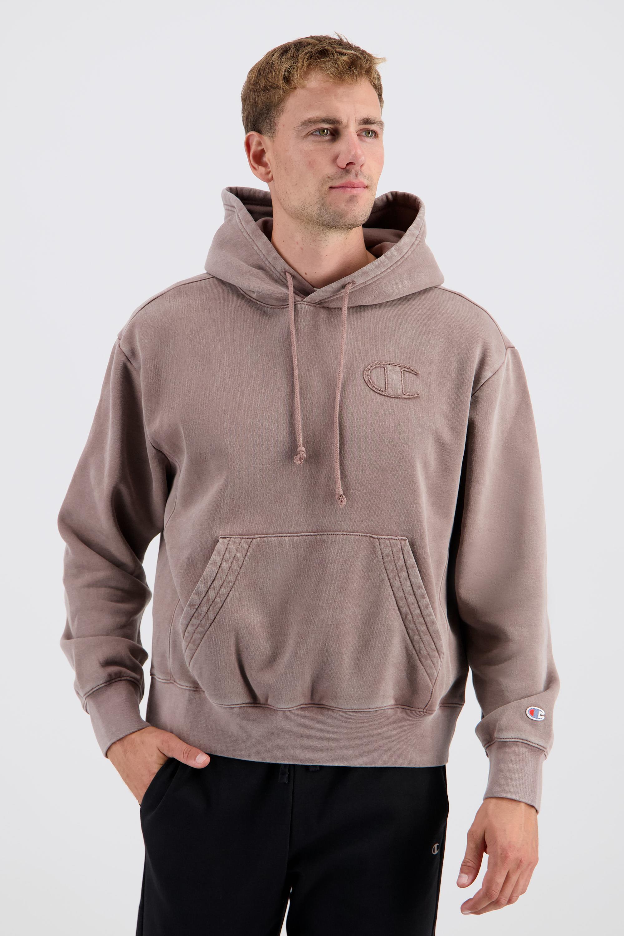 Champion Washed - Marrón - Sudadera Capucha Hombre talla S