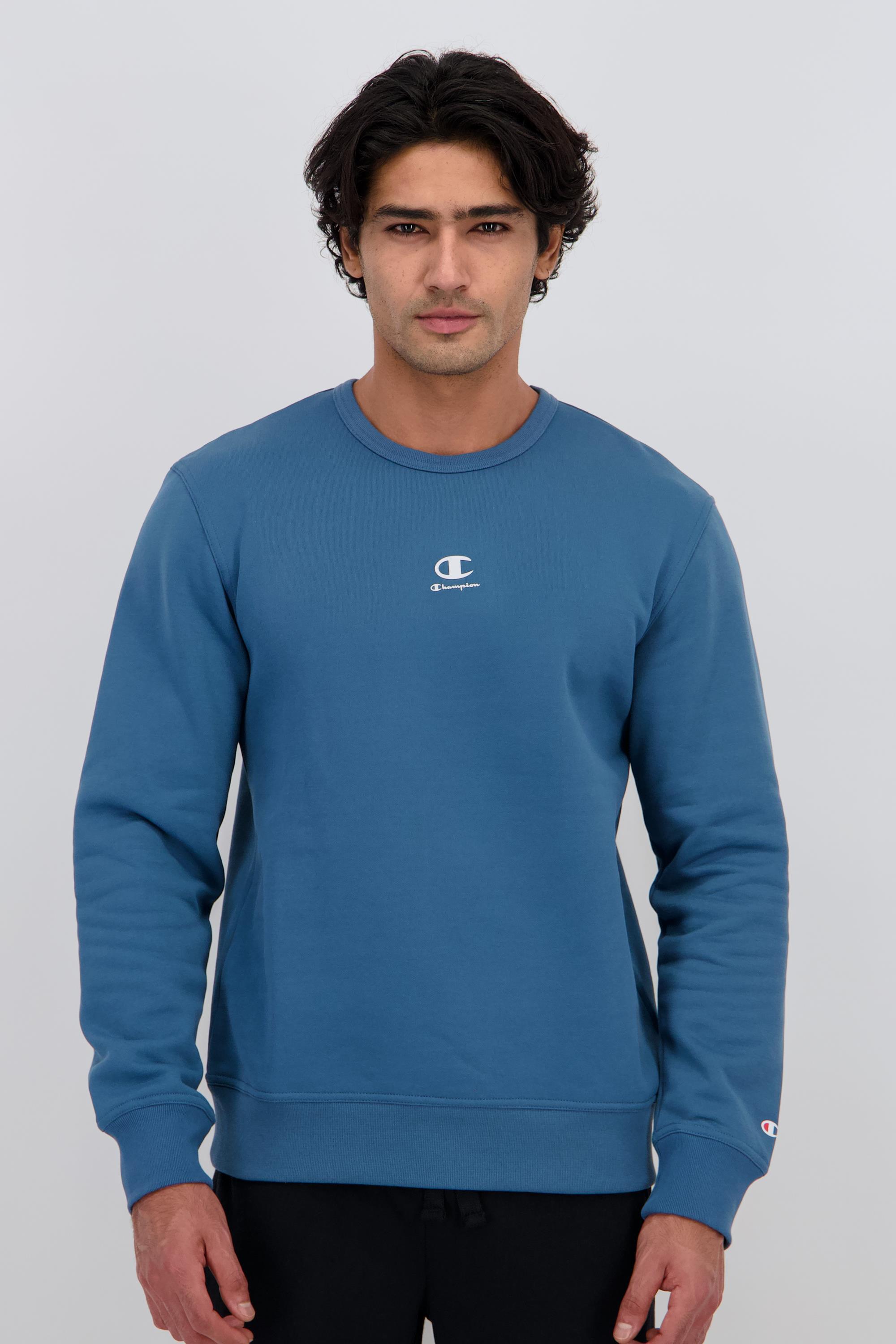 Sudadera Champion - Denim - Sudadera Algodón Hombre talla