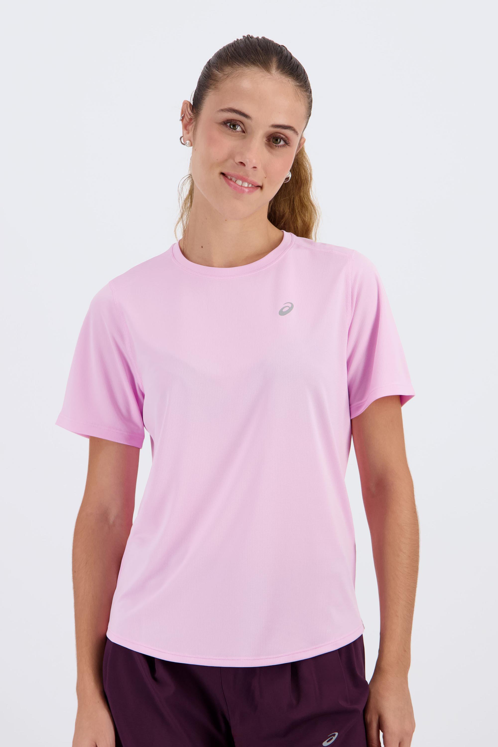 Asics Core - Rosa - Camiseta Running Mujer talla L