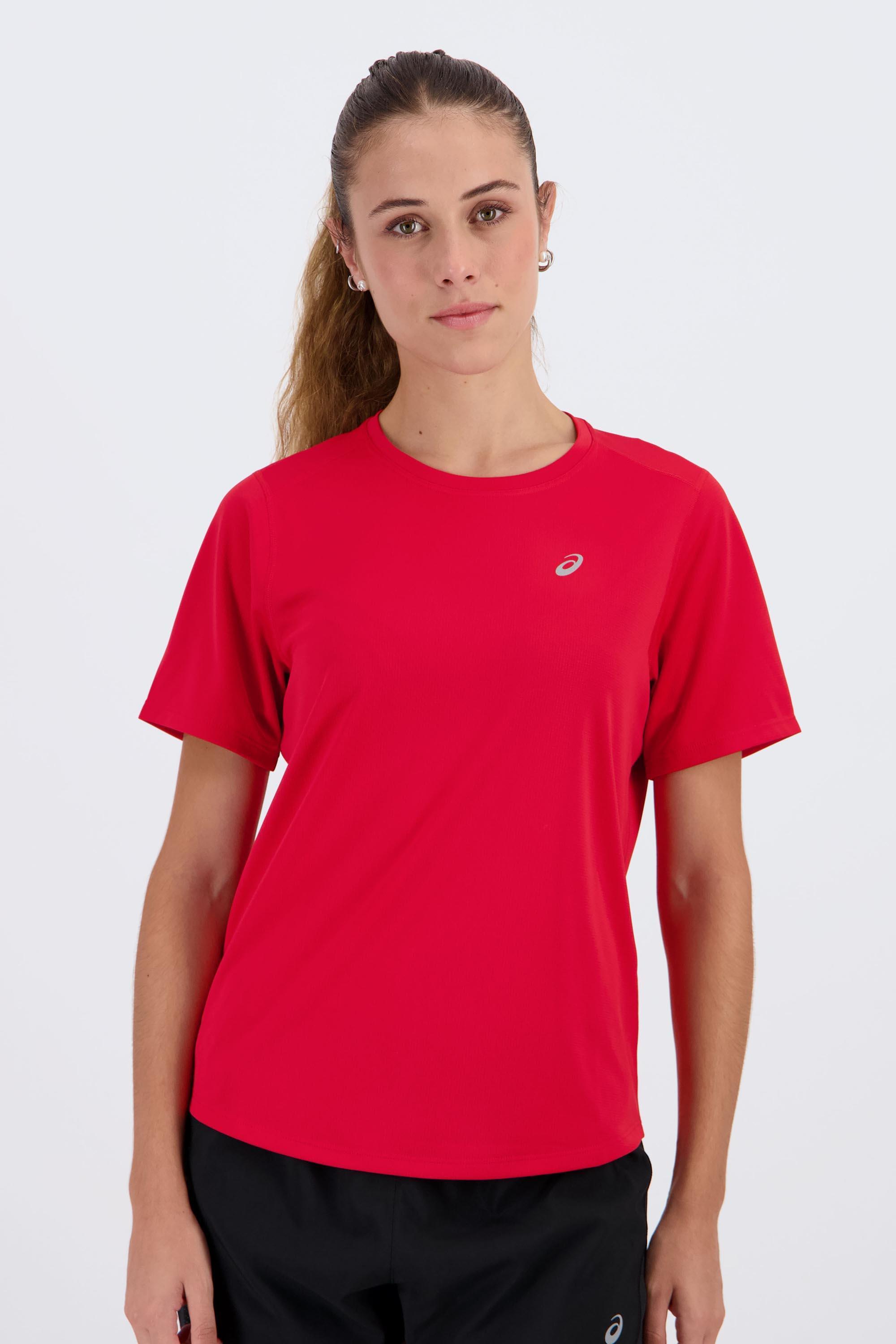 Asics Core - Rojo - Camiseta Running Mujer talla L