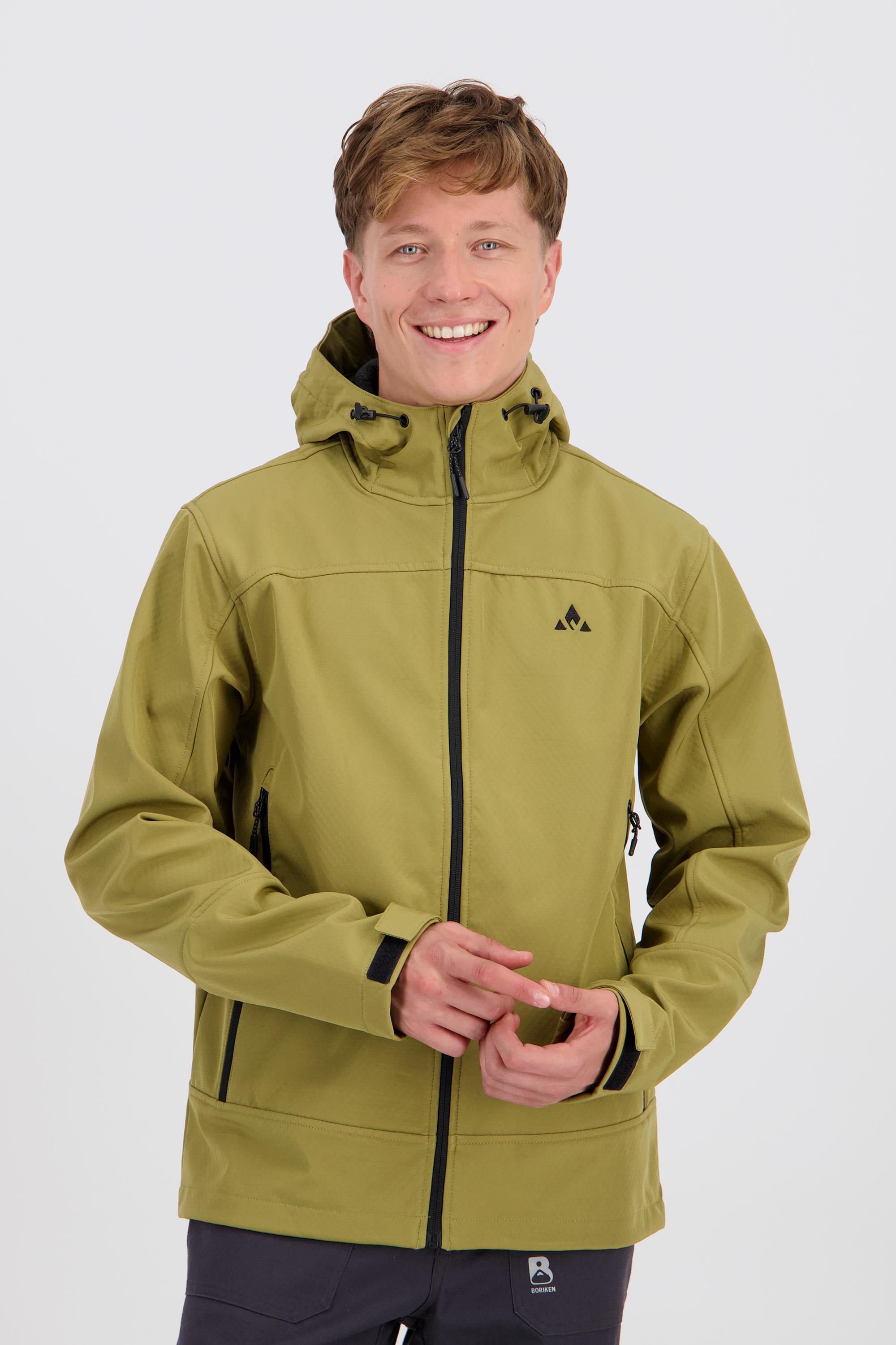 Whistler Frontier - Kaki - Softshell Hombre talla L