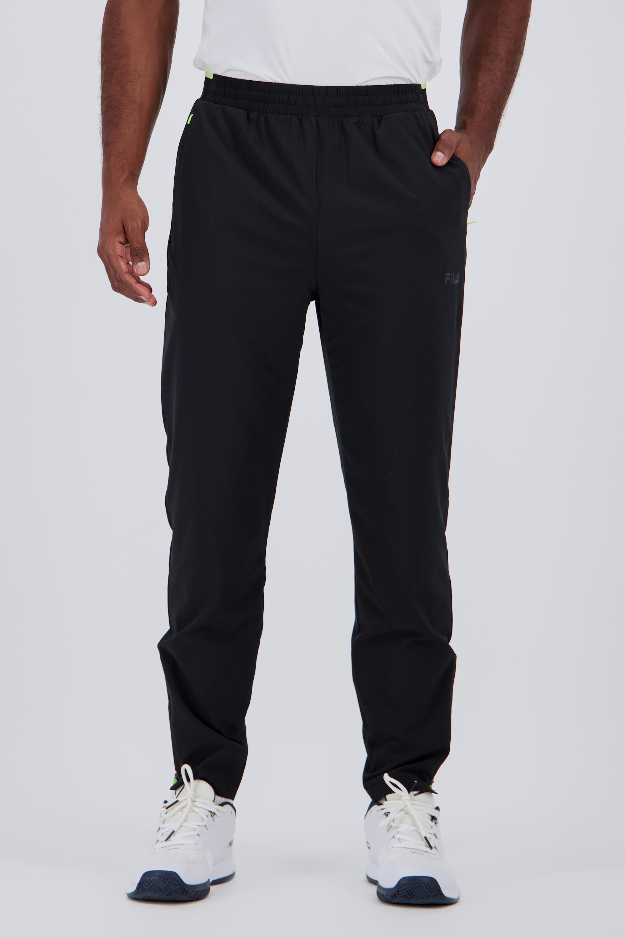 Pantalón Chándal Fila - Negro - Tenis Hombre talla L