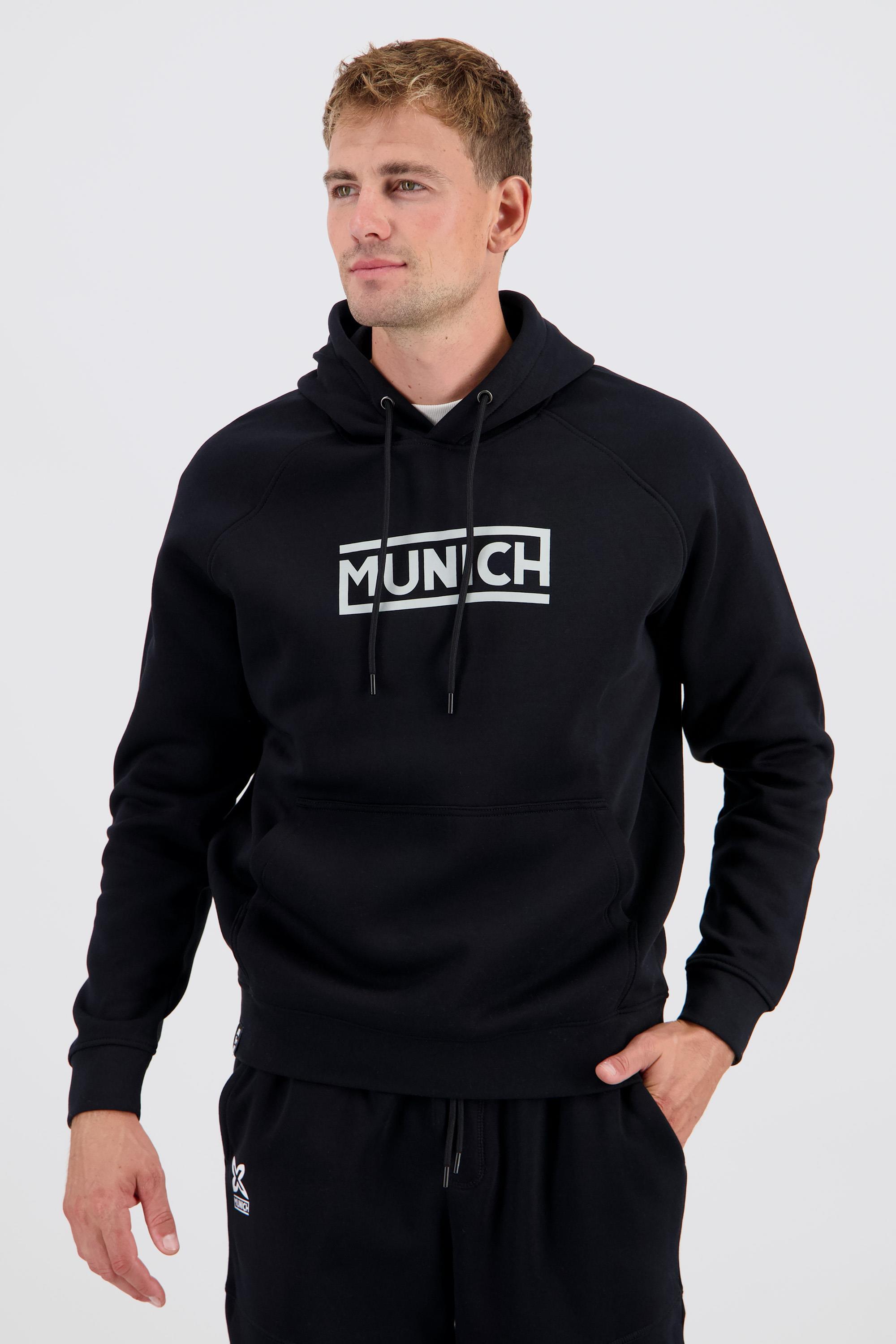 Sudadera Munich - Negro - Sudadera Hombre talla L