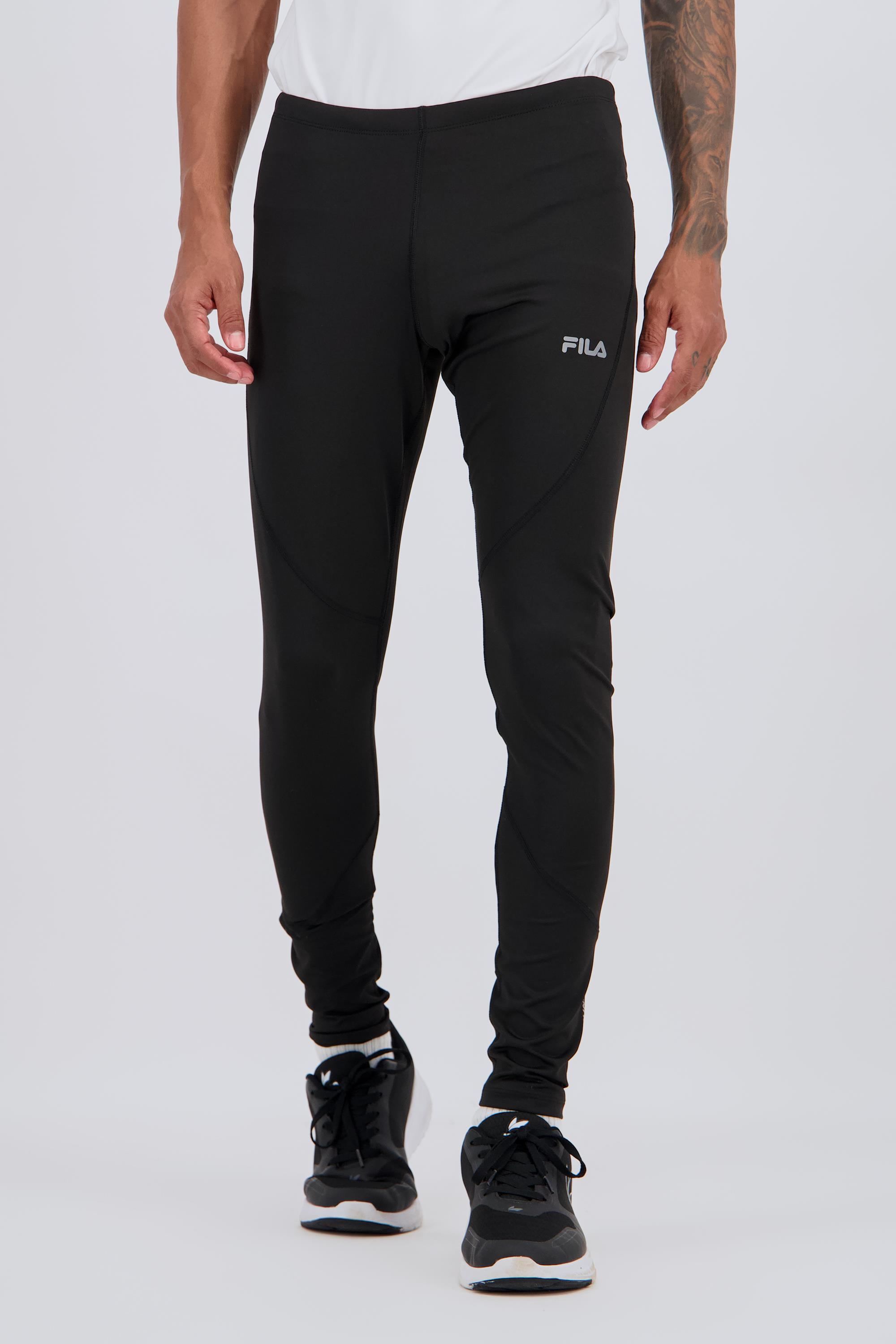 Fila Basic - Negro - Mallas Running Hombre talla M