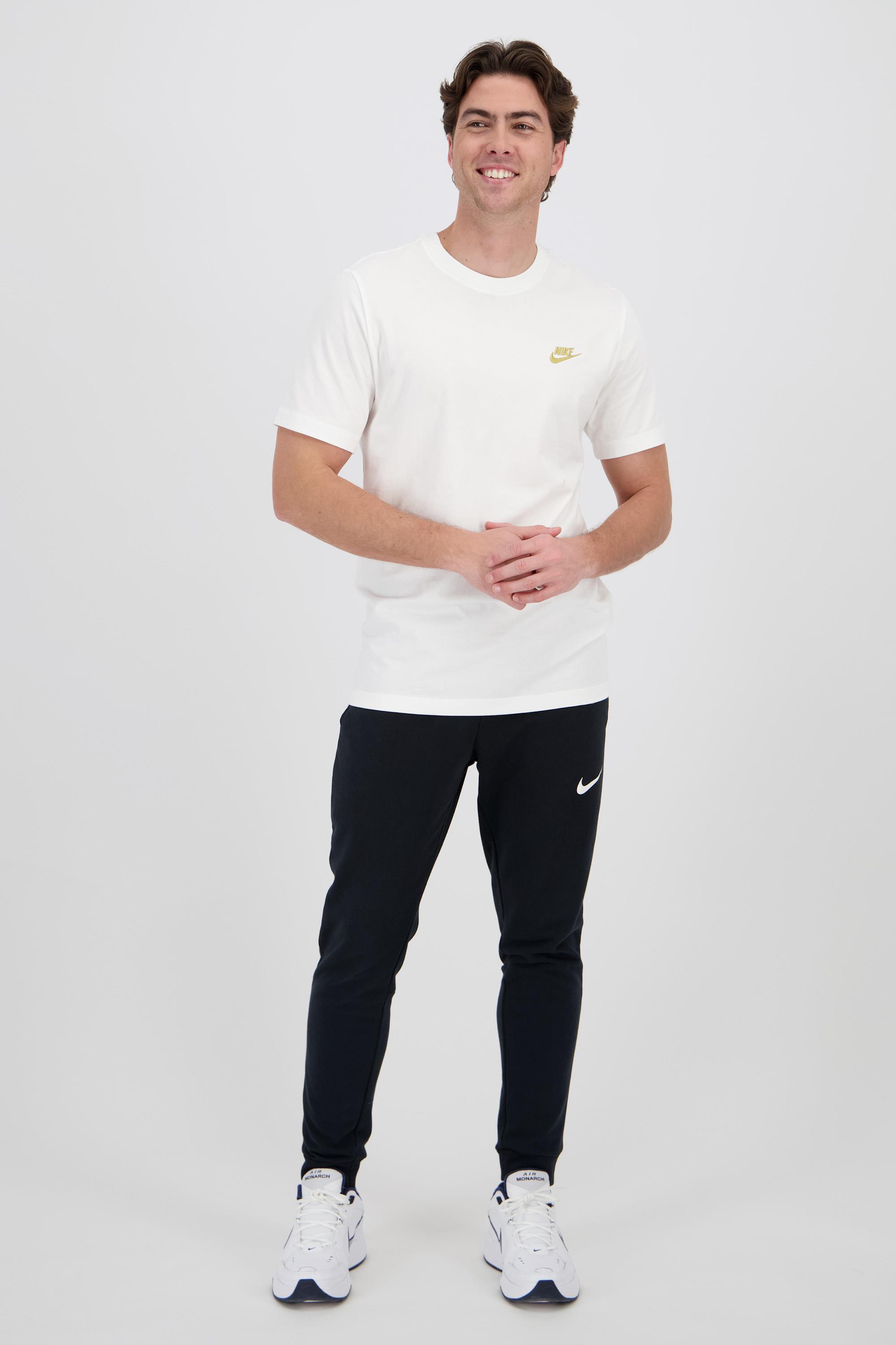 Nike Club - T-Shirt Algodão Médio Homem Branco