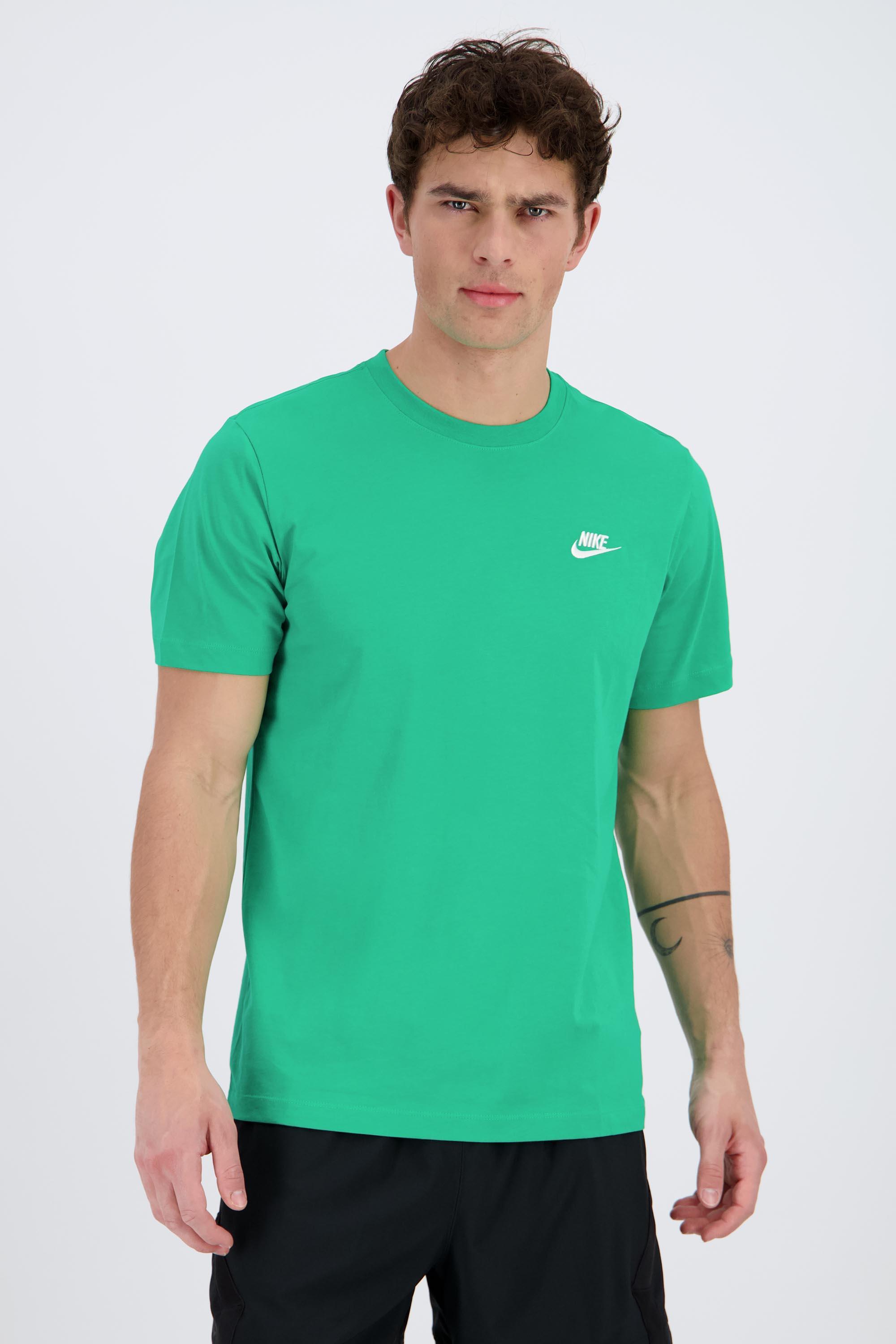 Nike Club - T-Shirt Algodão Médio Homem Verde