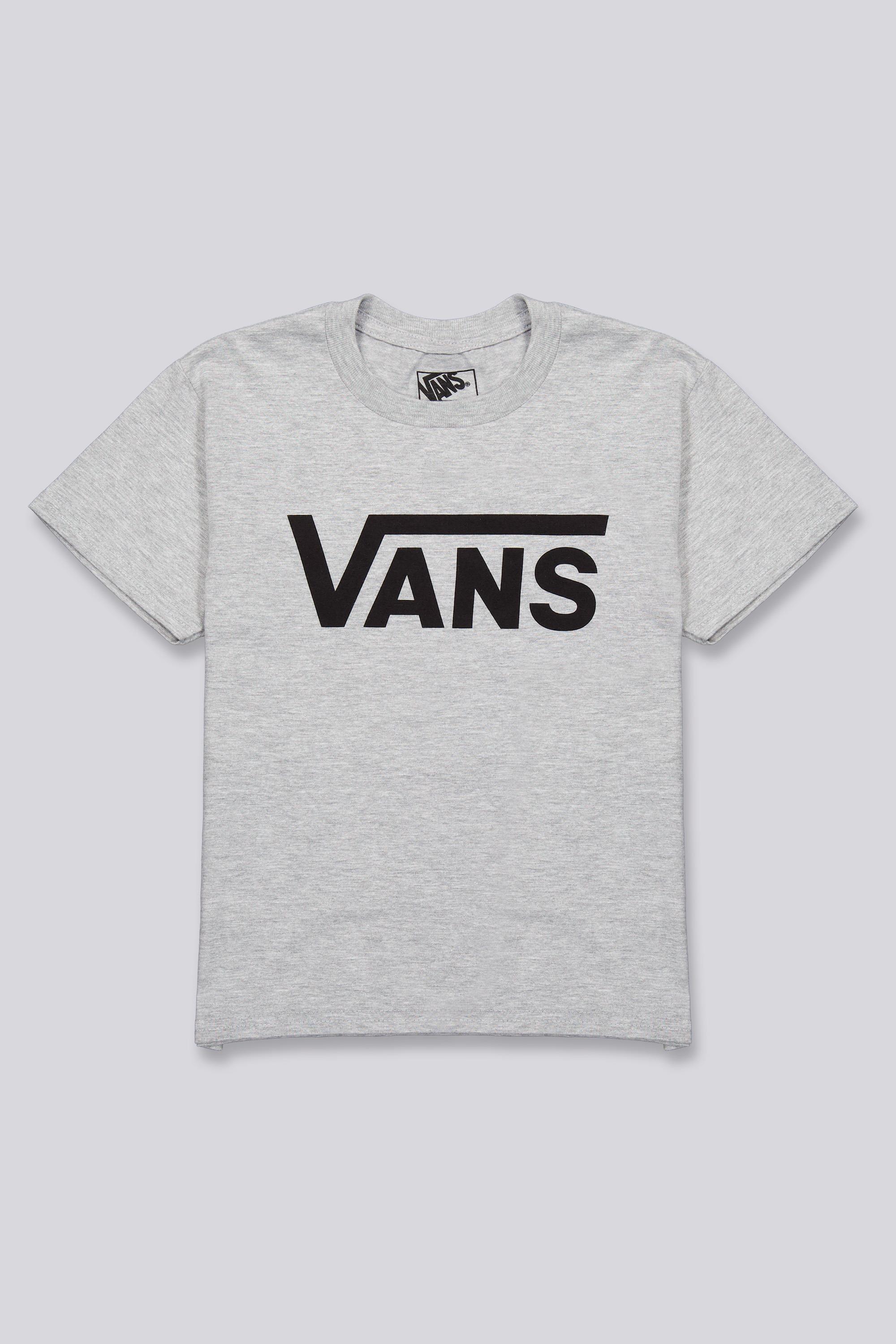Camiseta Vans - Gris - Camiseta Algodón Niño talla 10