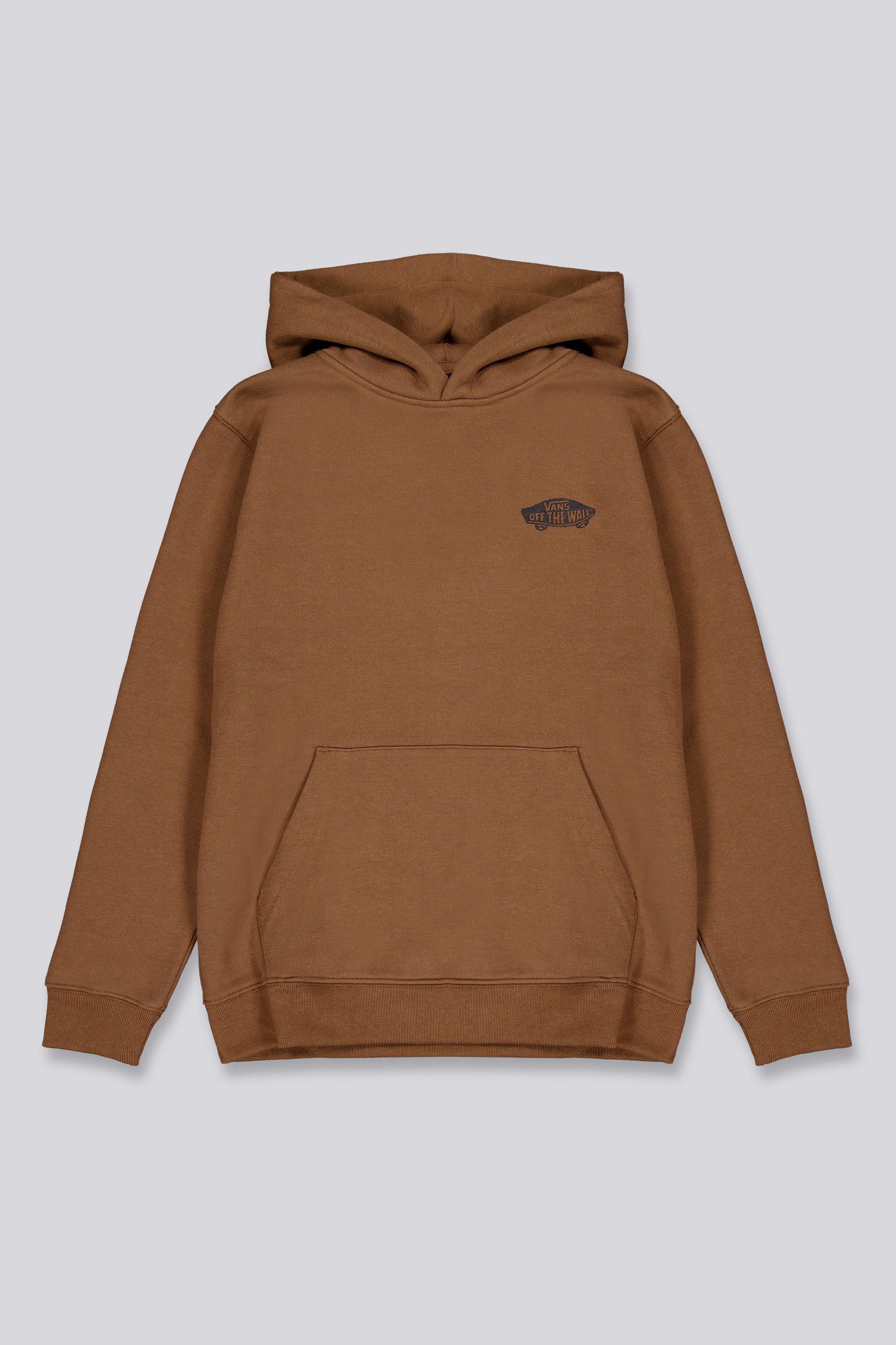 Sudadera Capucha Vans - Marrón - Sudadera Felpa Niño talla 16
