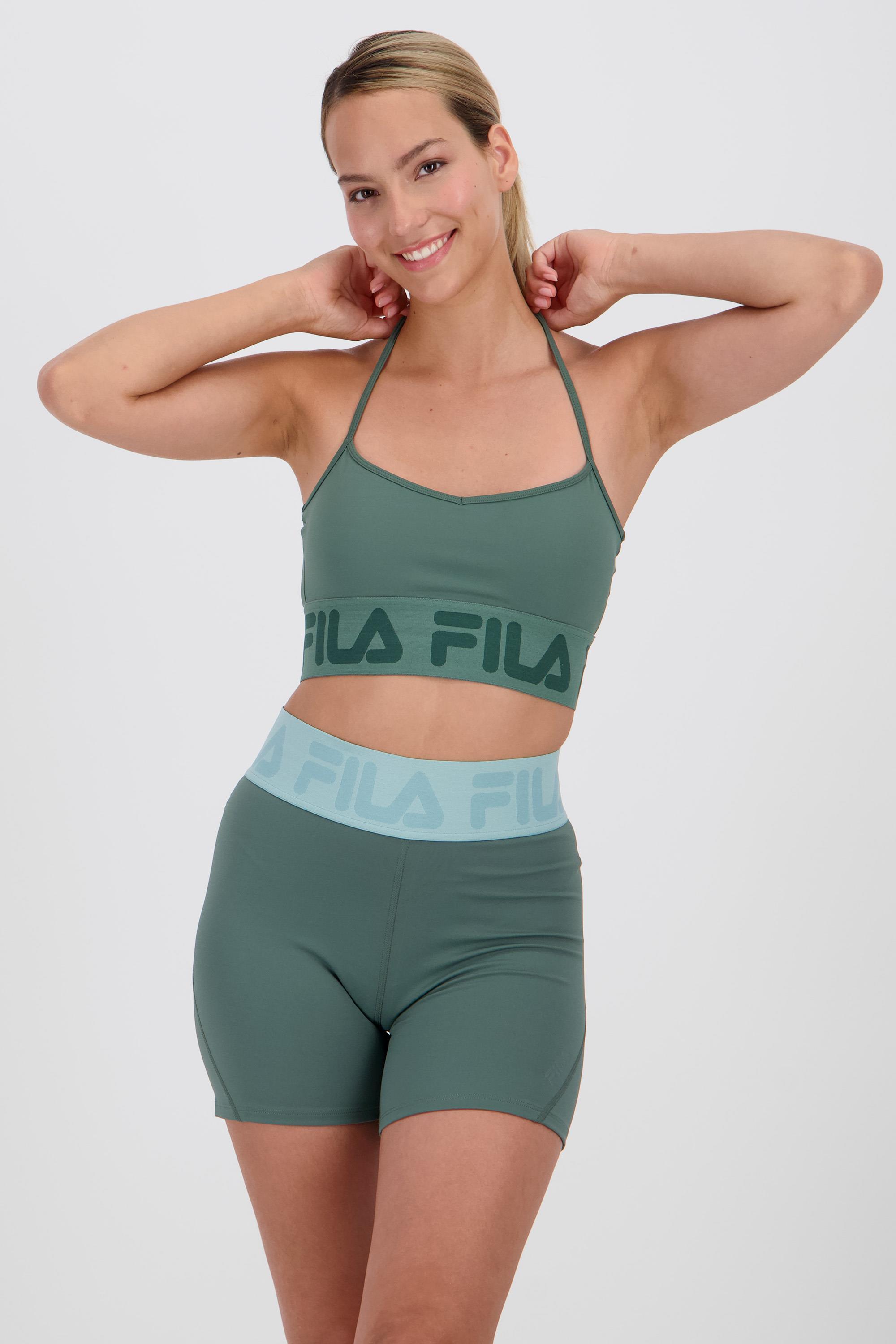 Fila Basic - Kaki - Sujetador Deportivo Mujer talla M