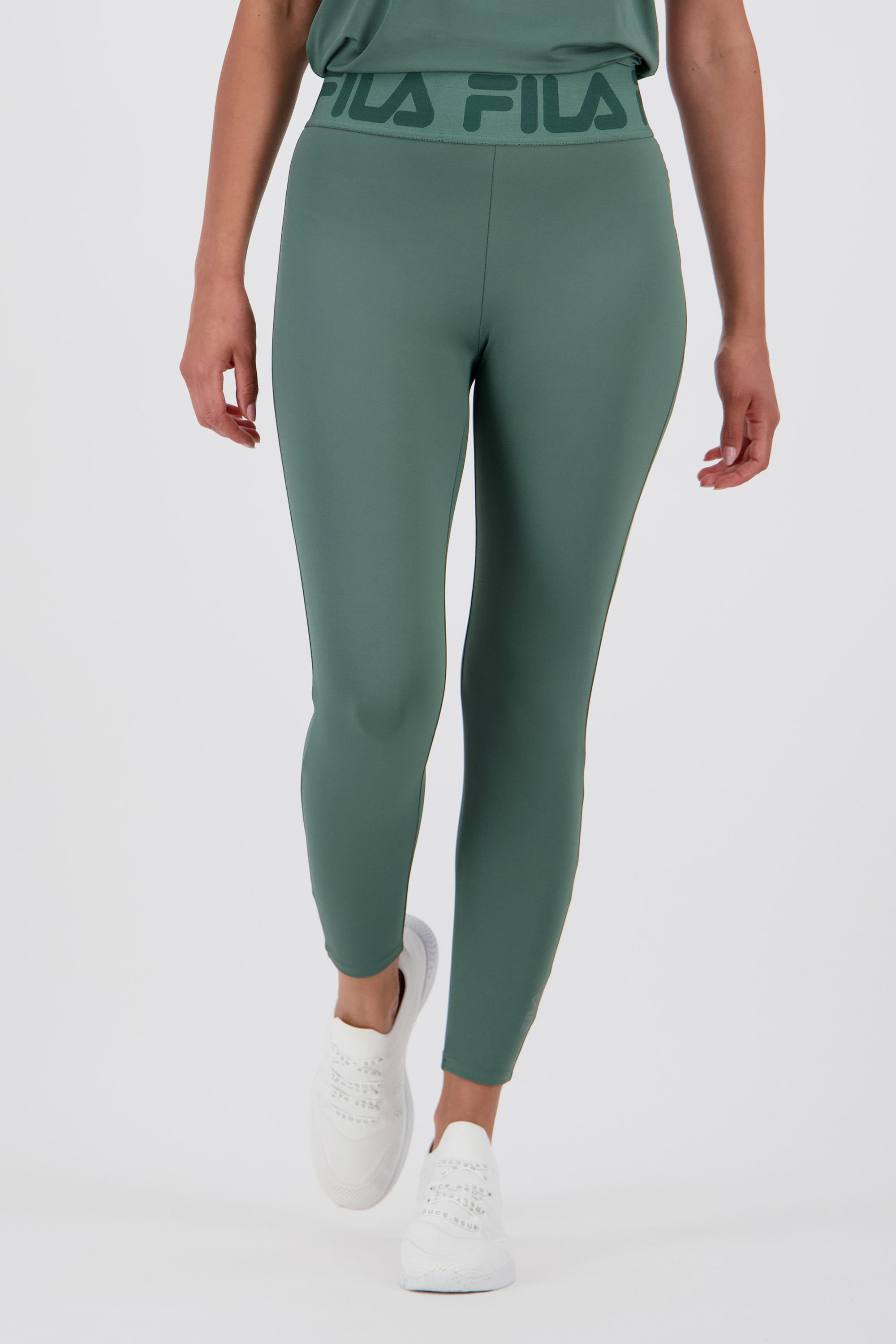 Mallas Tobilleras Fila - Kaki Mujer talla M