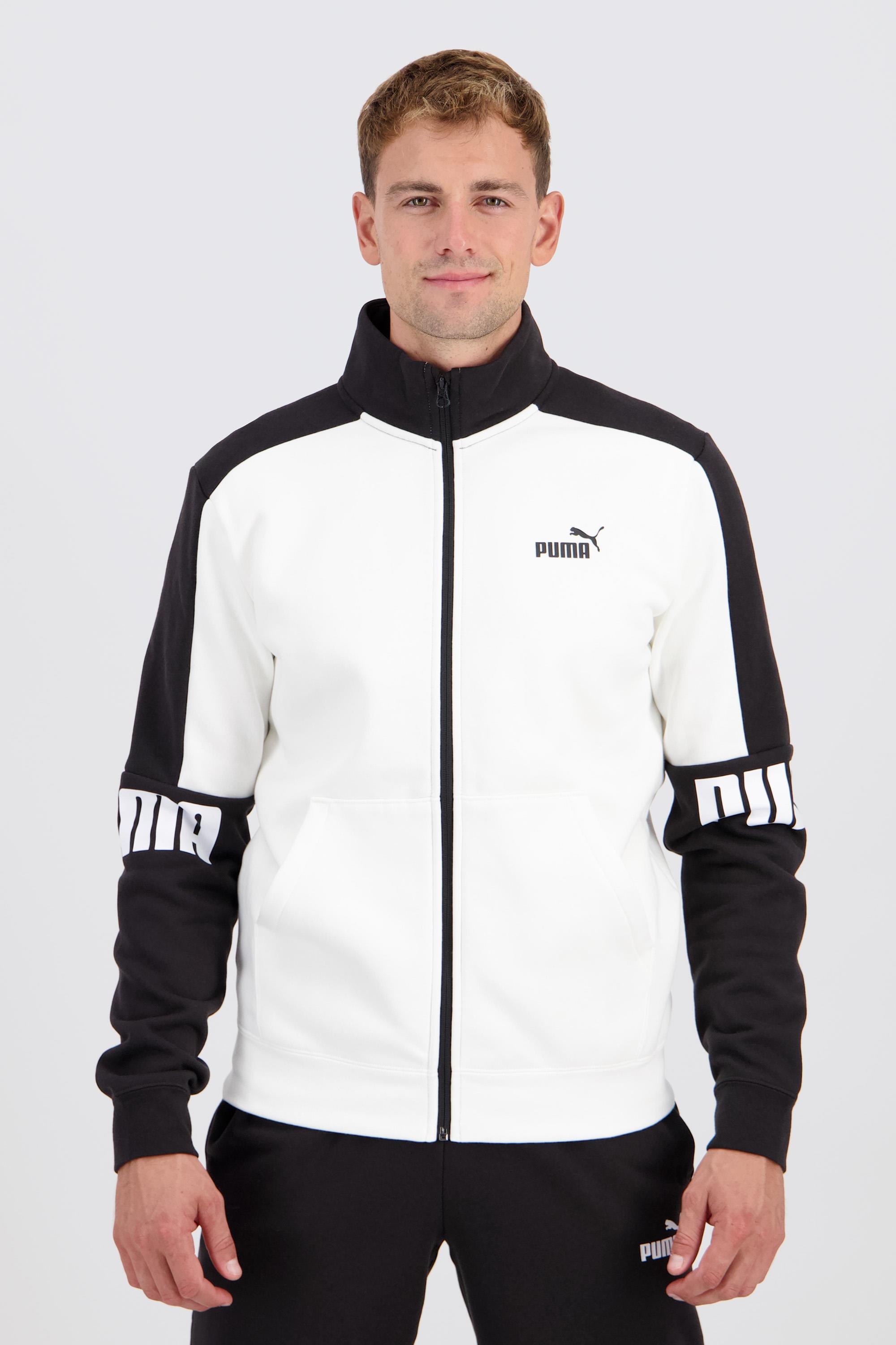 Puma Power Block - Blanco - Chándal Hombre talla 2XL
