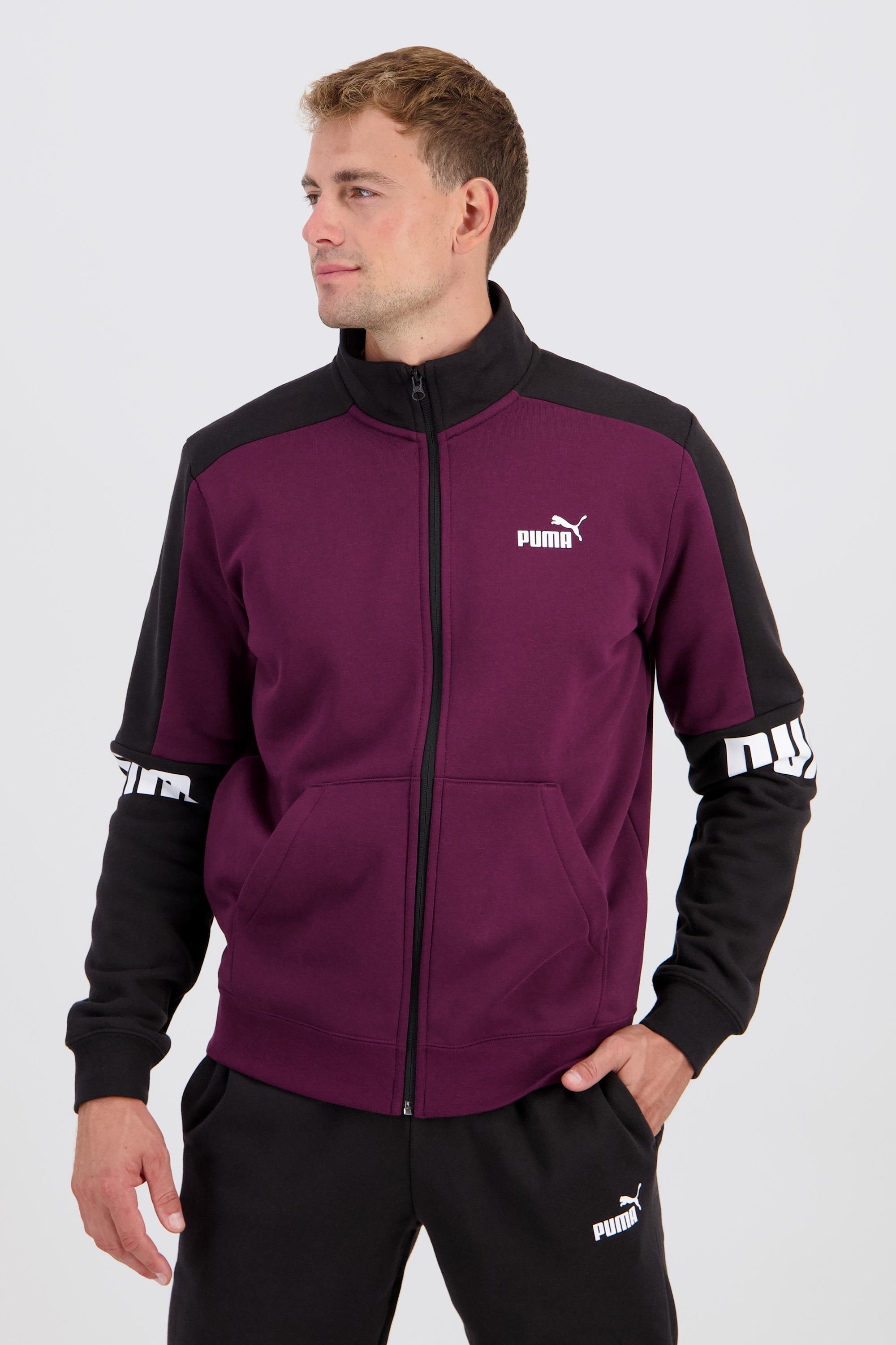 Puma Power Block - Rojo - Chándal Hombre talla 2XL