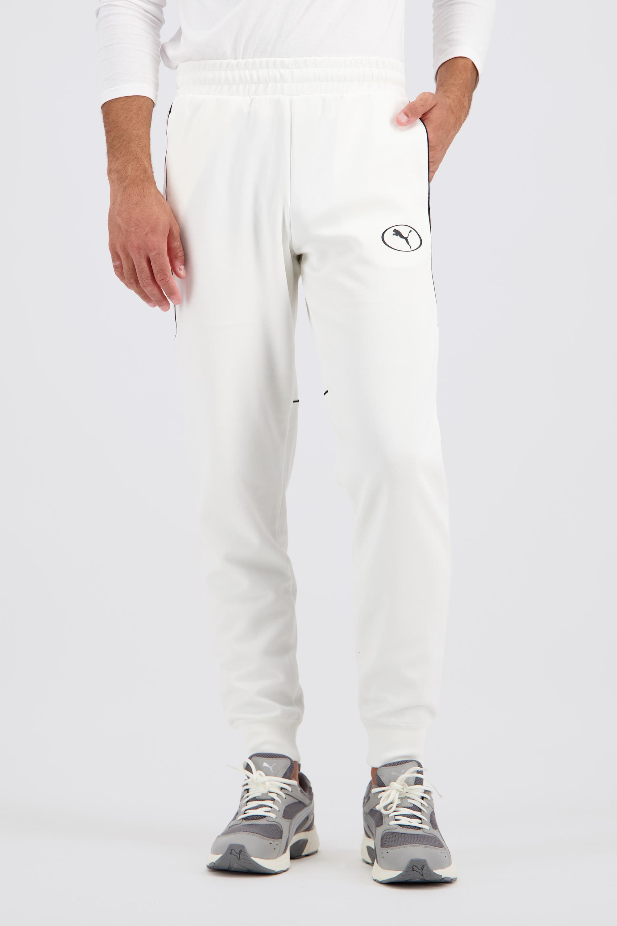 Puma Sport - Blanco - Pantalón Felpa Hombre talla L