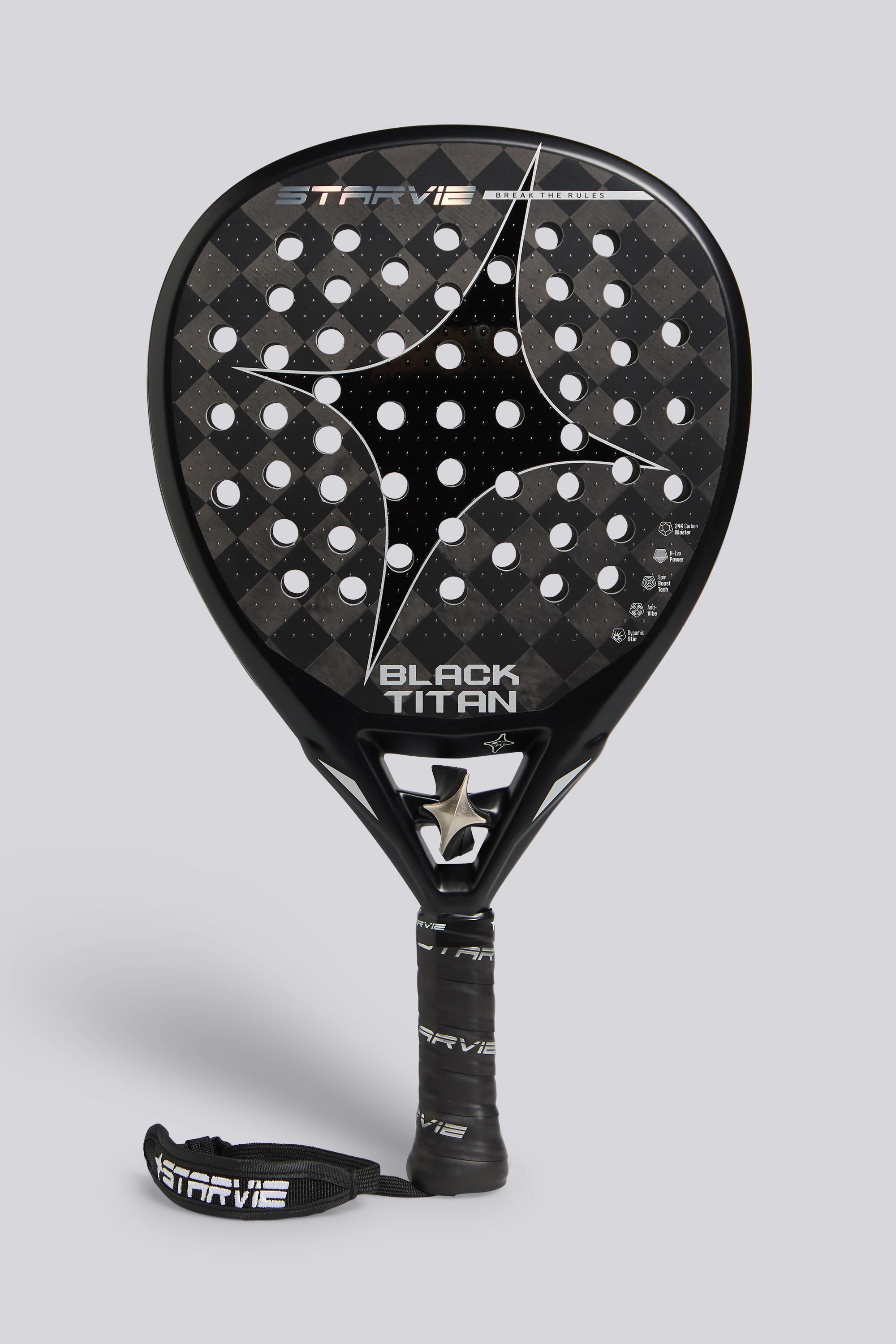 Starvie Black Titan - Negro - Pala Pádel MKP talla T.U.