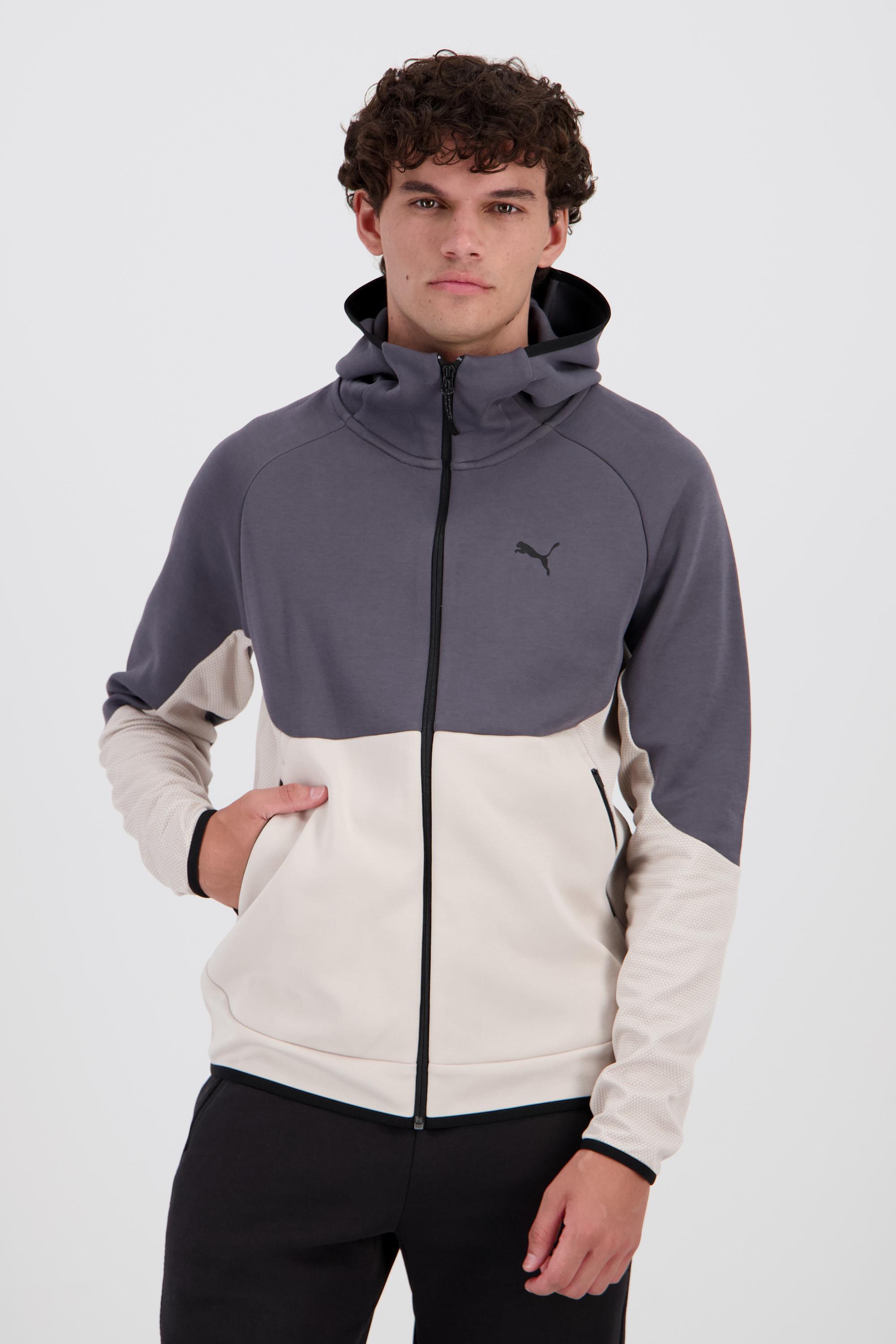 Puma Tech - Blanco - Sudadera Cremallera Hombre talla M