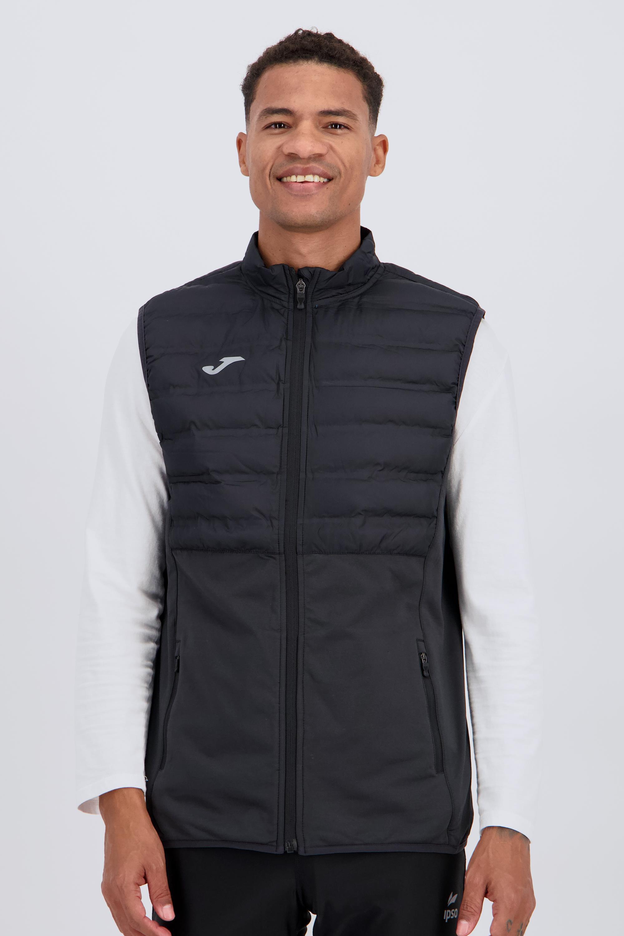 Joma Puffy - Negro - Chaleco Running Hombre talla L