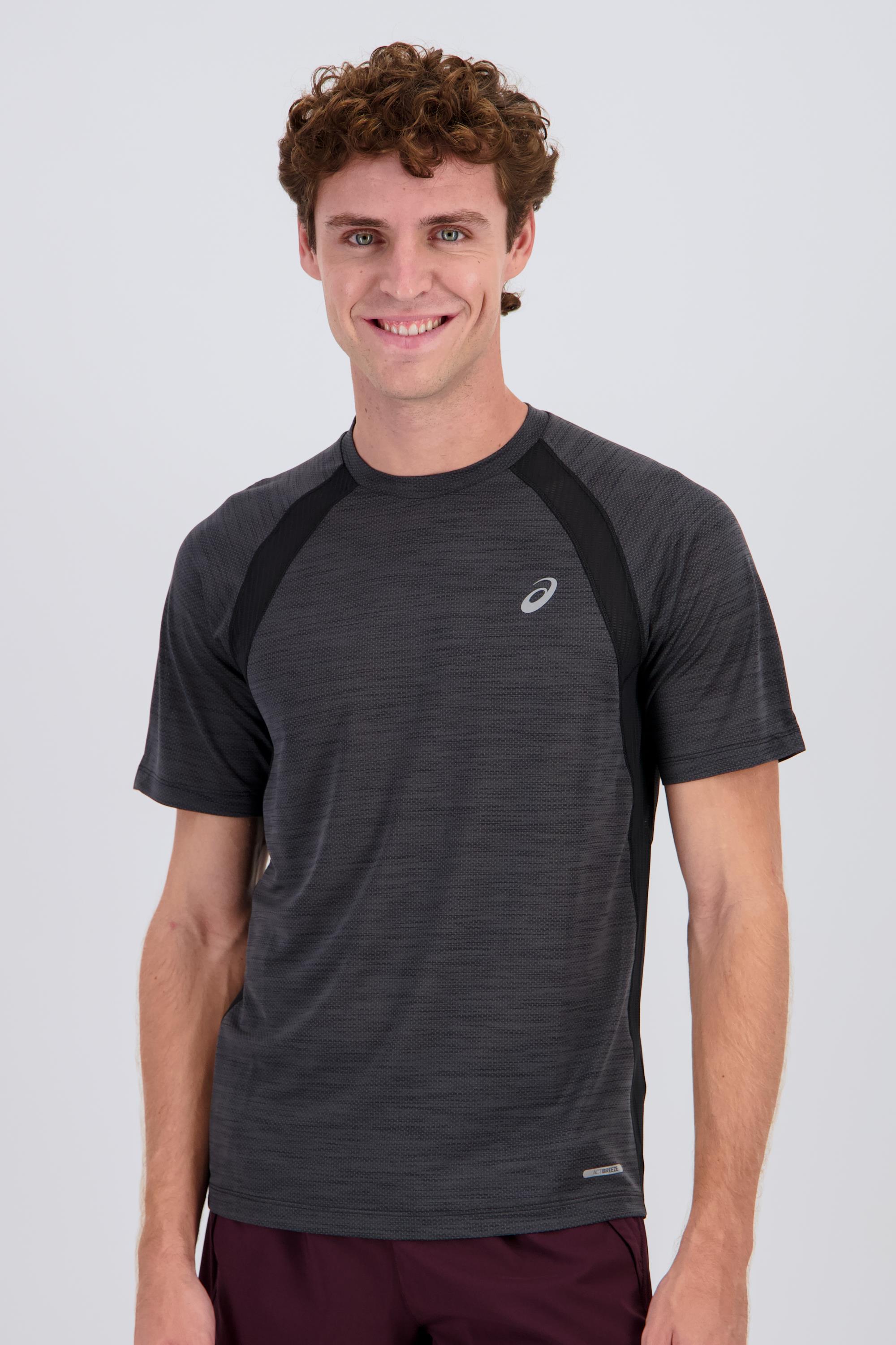 Asics Road - Negro - Camiseta Running Hombre talla M