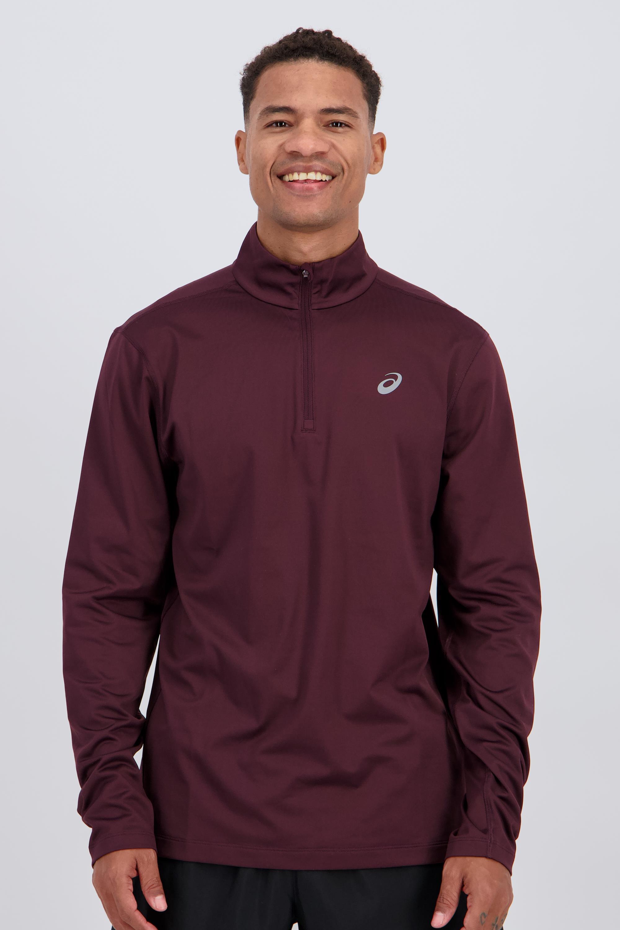 Sudadera Asics - Rojo - Sudadera Running Hombre talla XL