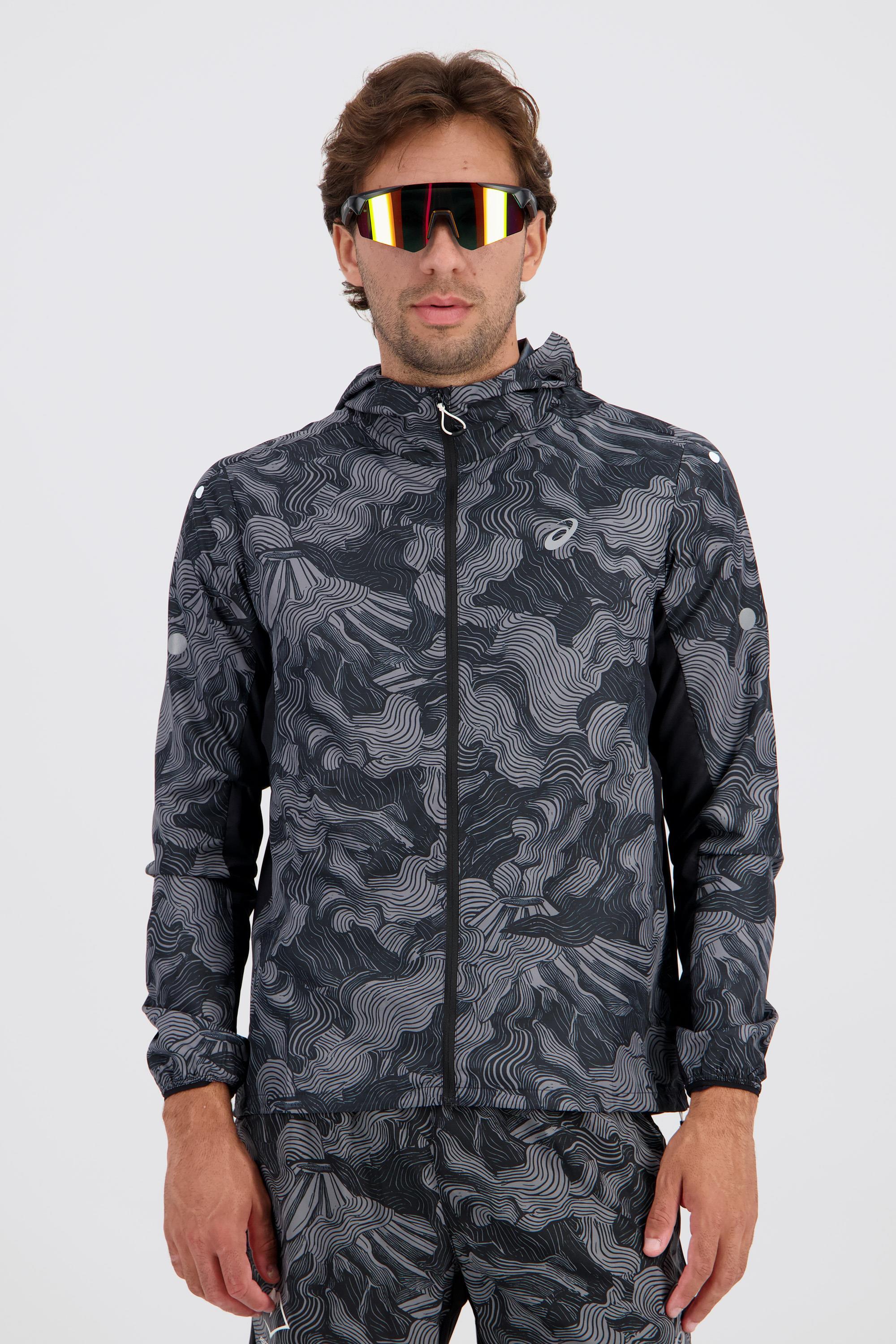 Asics Fujitrail - Negro - Cortavientos Hombre talla S