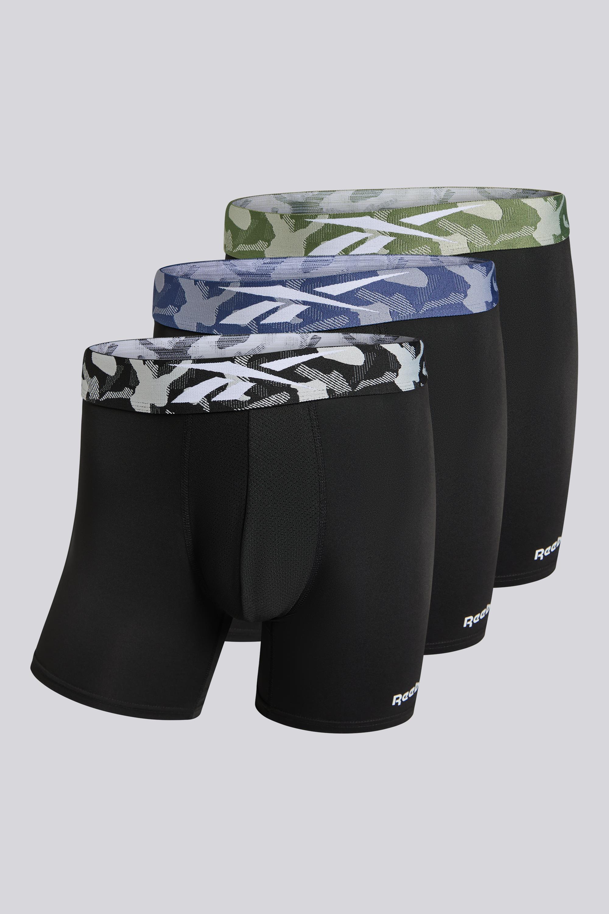 Reebok Canton - Negro - Calzoncillos Bóxer Hombre talla M