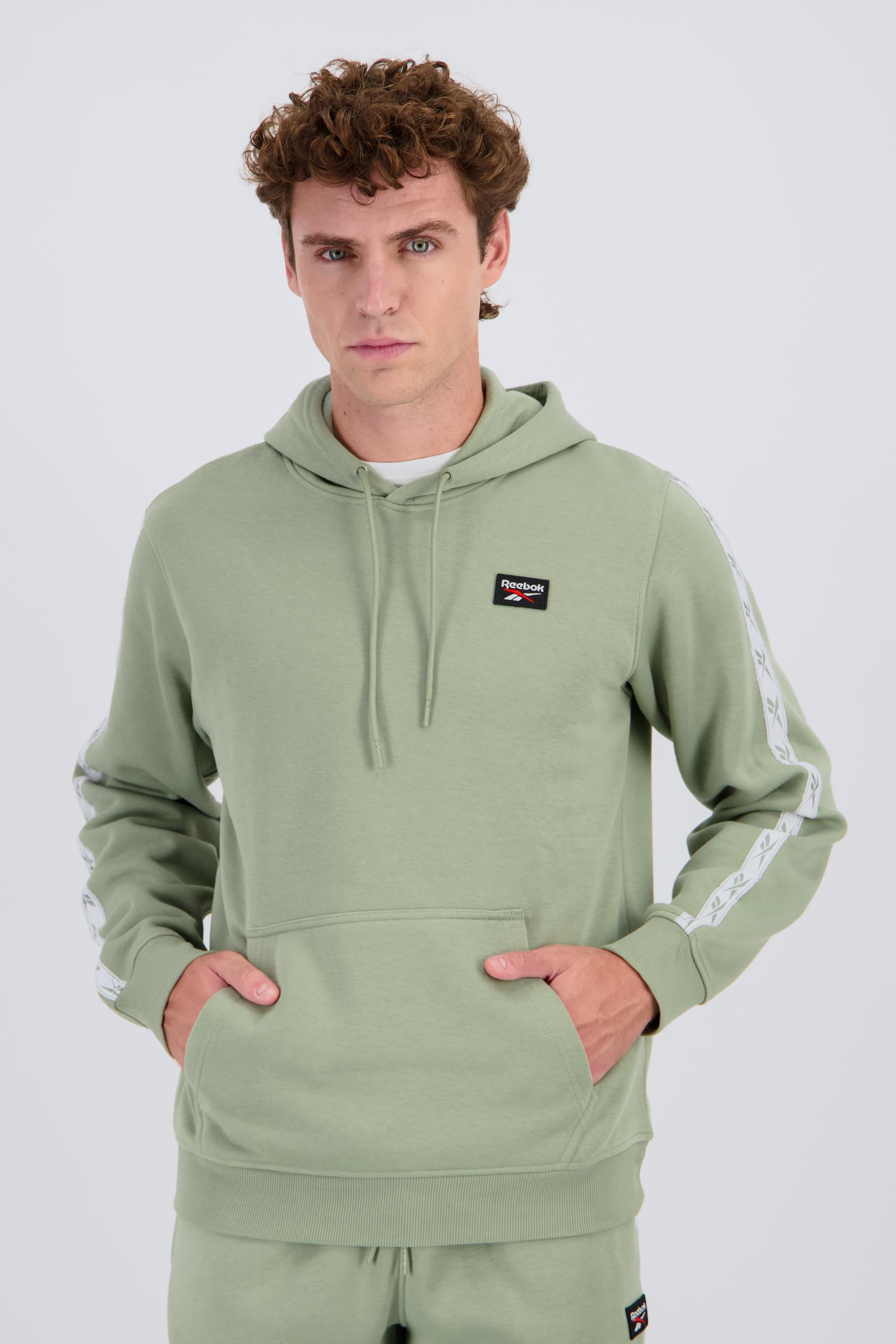 Reebok Tape - Verde - Sudadera Capucha Hombre talla 2XL