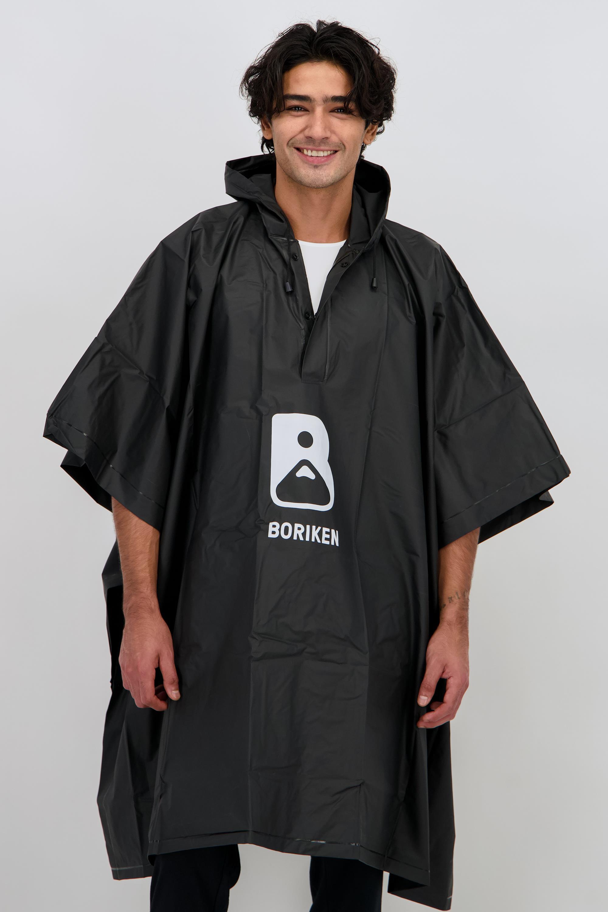 Poncho Boriken - Negro - Poncho Impermeable