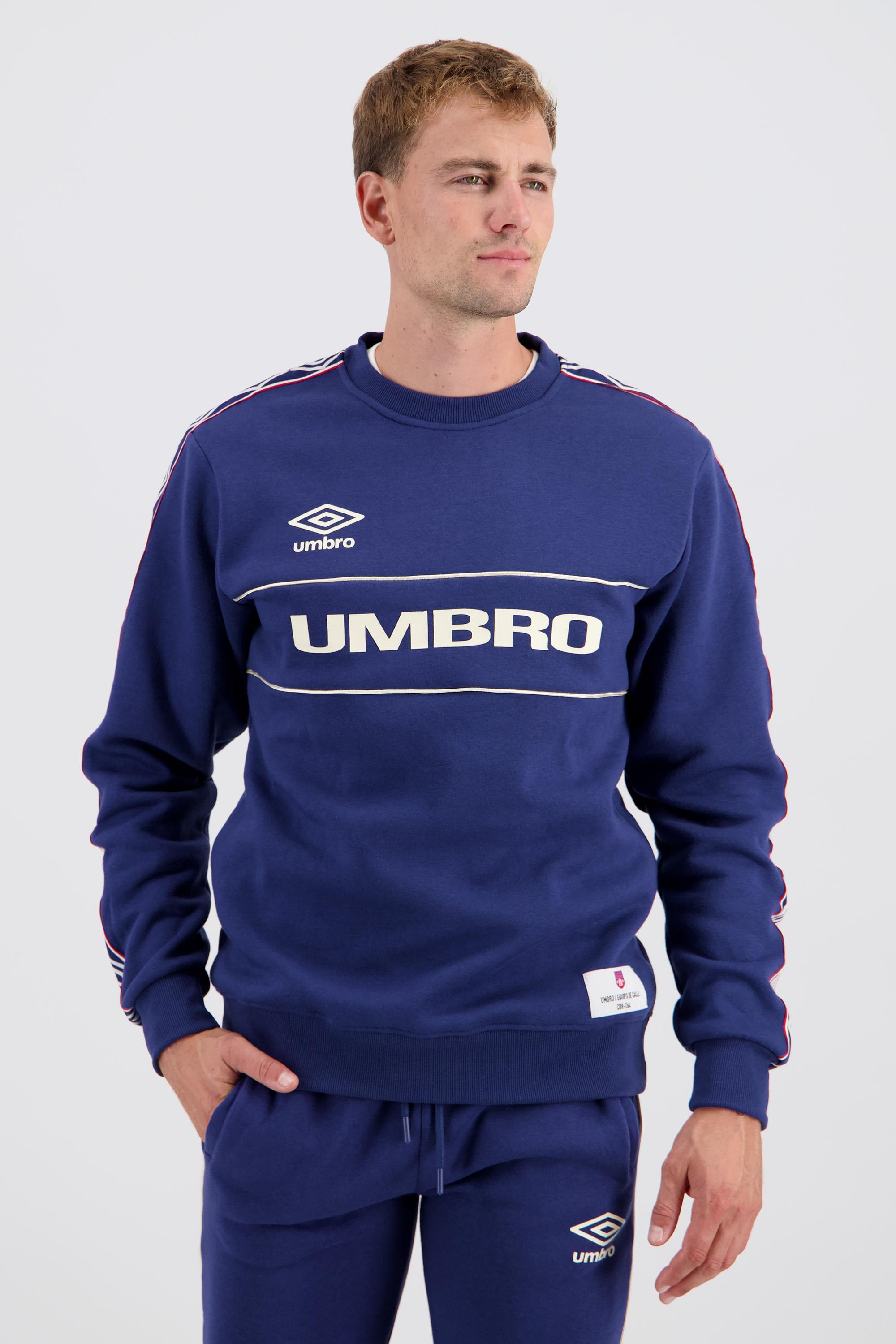 Umbro Retro - Azul - Sudadera Felpa Hombre talla M